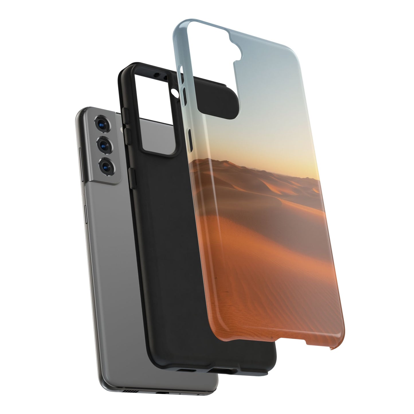 Desert Sunset Tough Phone Case - Durable Protection with Scenic Desert Design