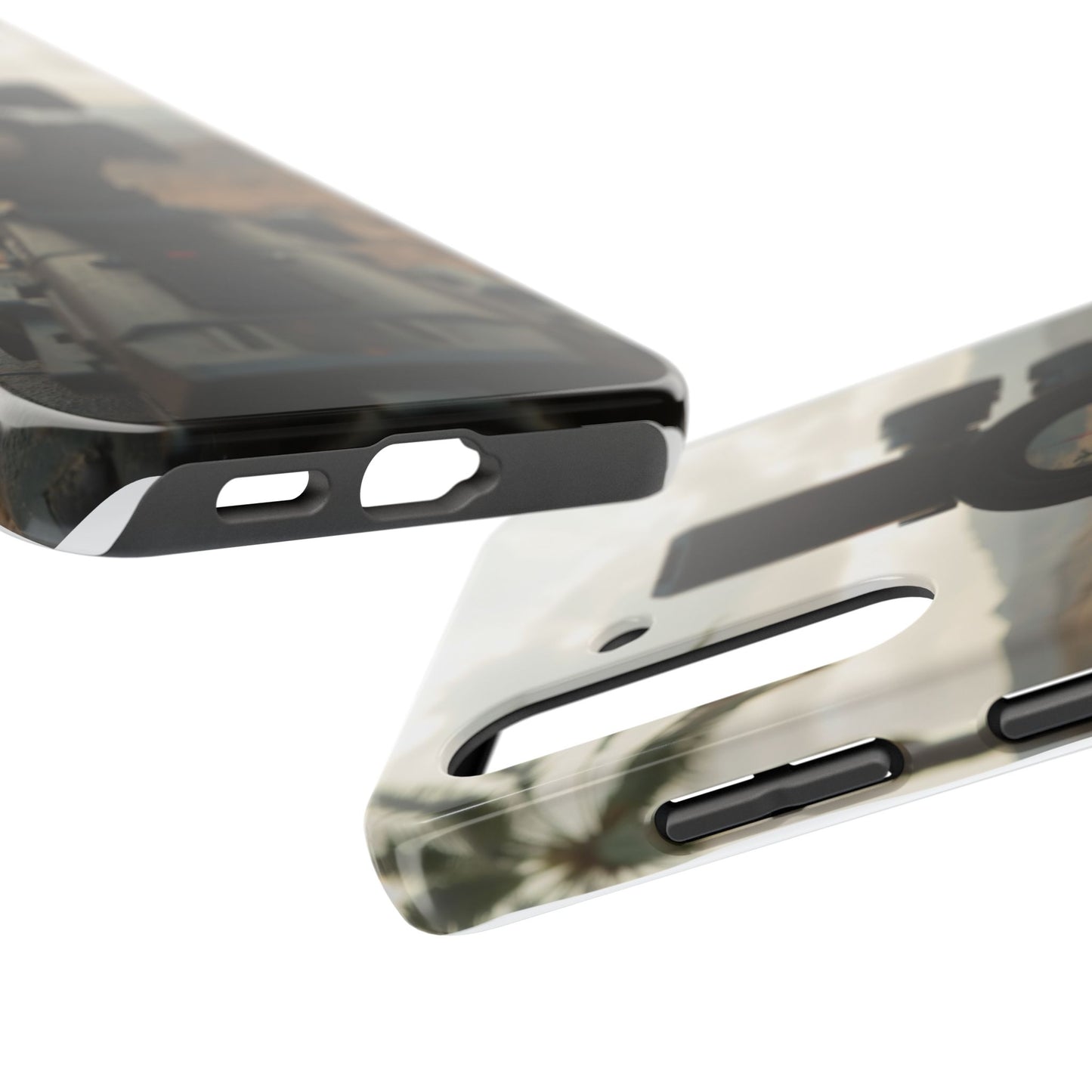 Tough Phone Case with Sniper Scope Design - Durable & Stylish Protection for Outdoors Enthusiasts