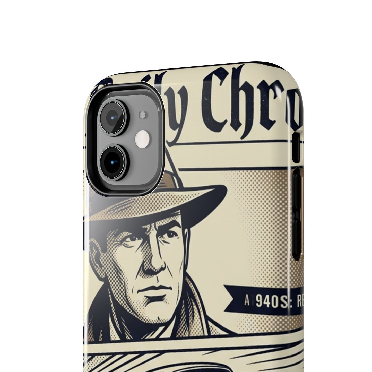 Old Newspaper Tough Phone Case