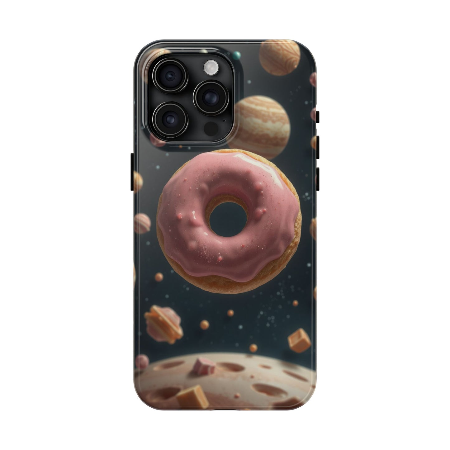 Galaxy Donut Tough Phone Case - Durable & Stylish Protective Cover