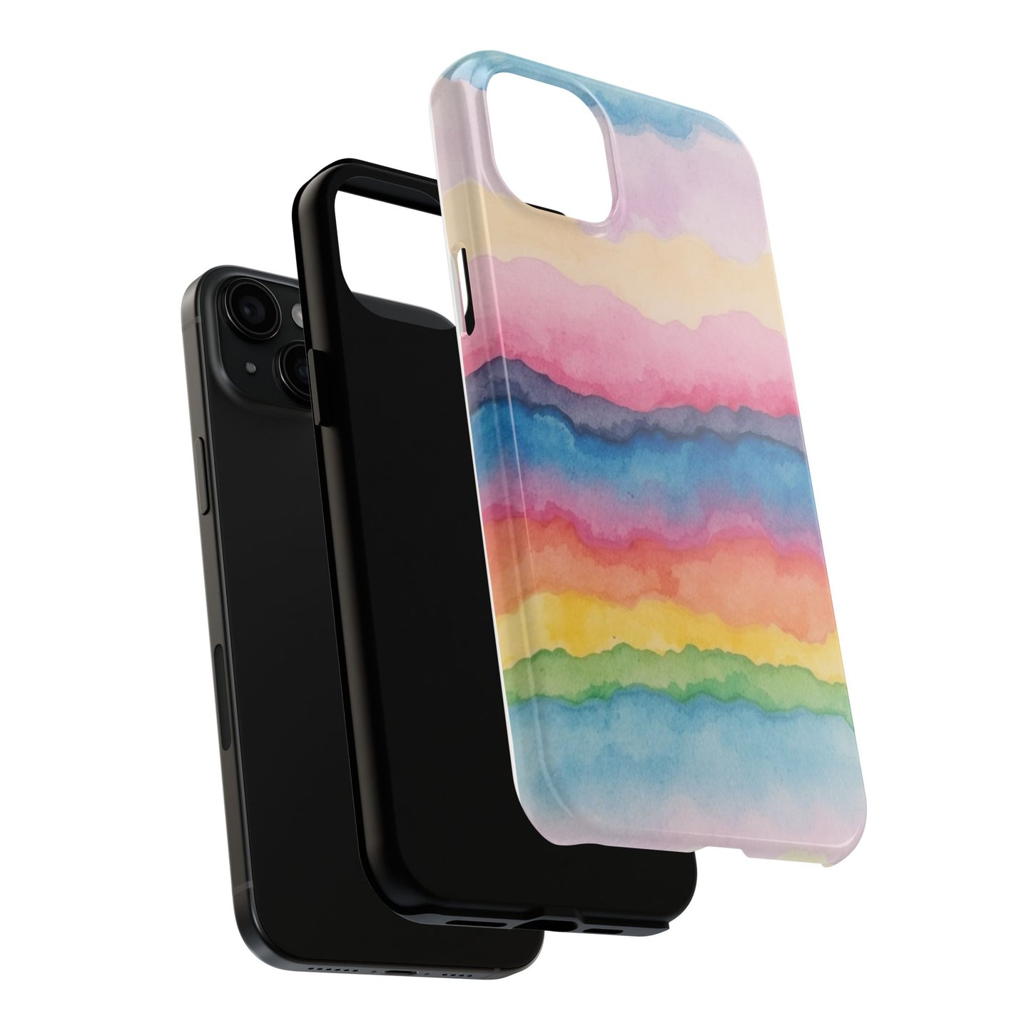 Vibrant Watercolor Phone Case - Tough & Stylish Protection