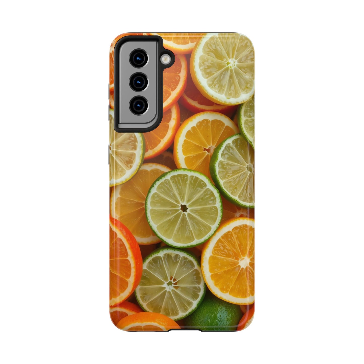 Citrus Slice Tough Phone Case – Vibrant Fruit Design for Summer Fun