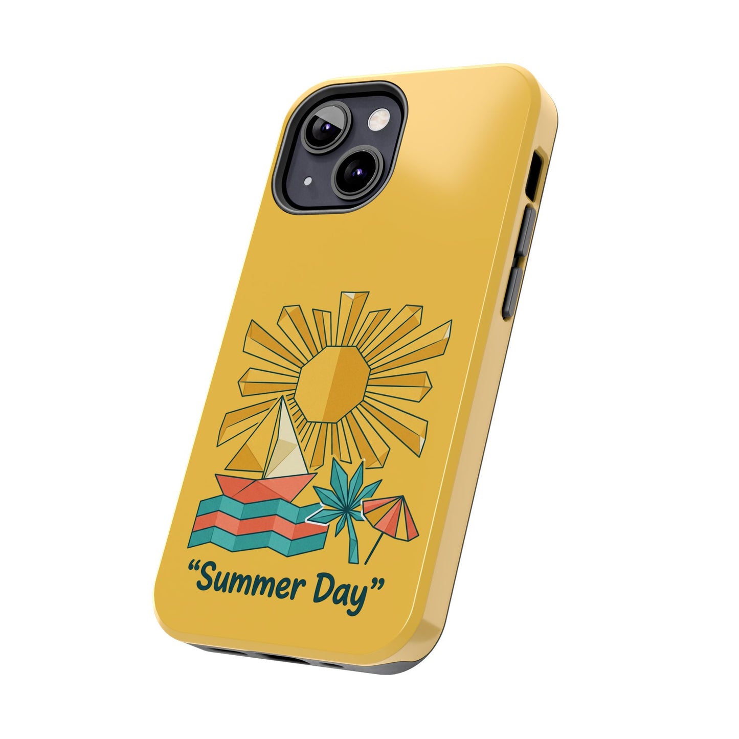 Summer Day Origami iPhone Case — Tough Protective Cover
