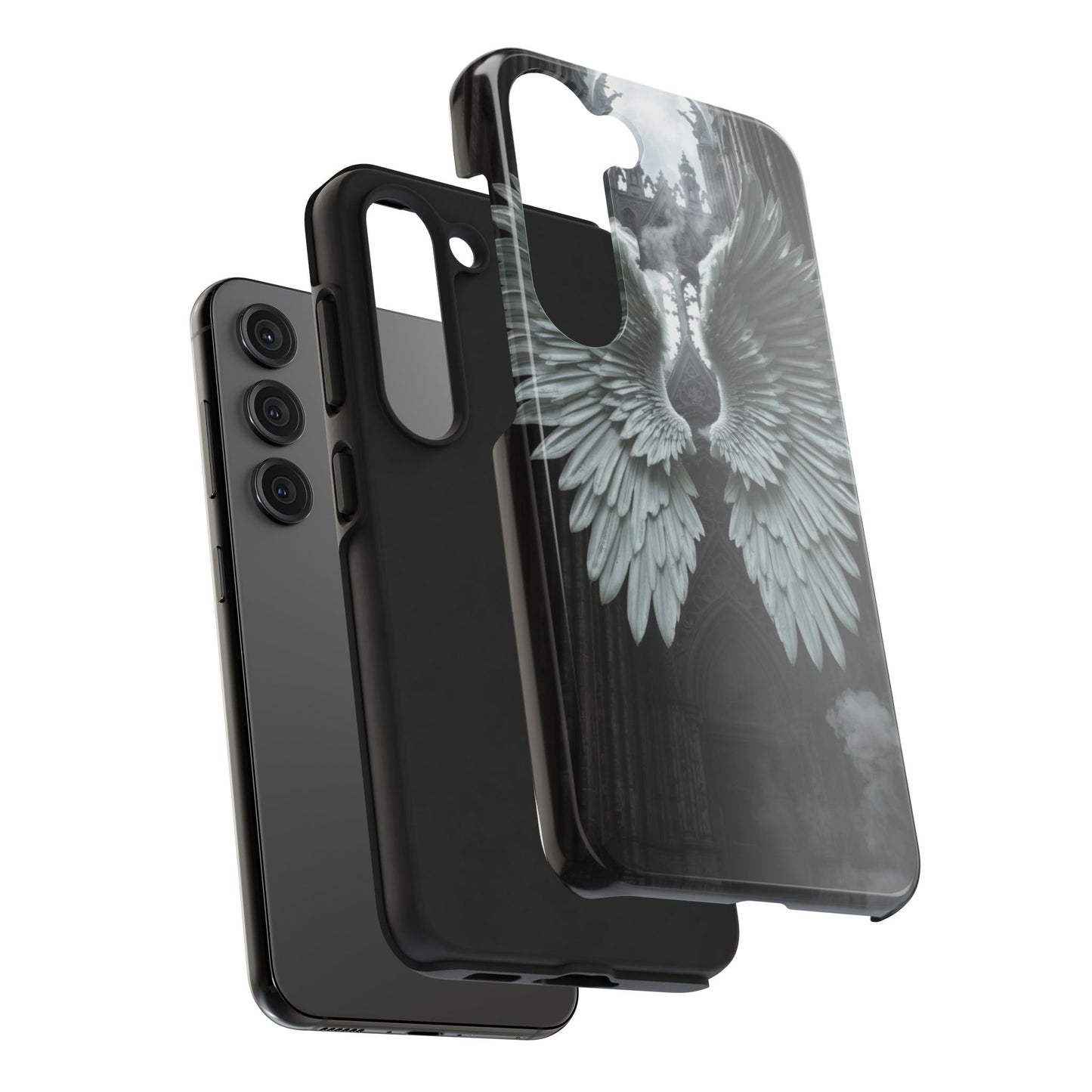 Angel Wings Tough Phone Case - Durable & Stylish Protection for Creatives