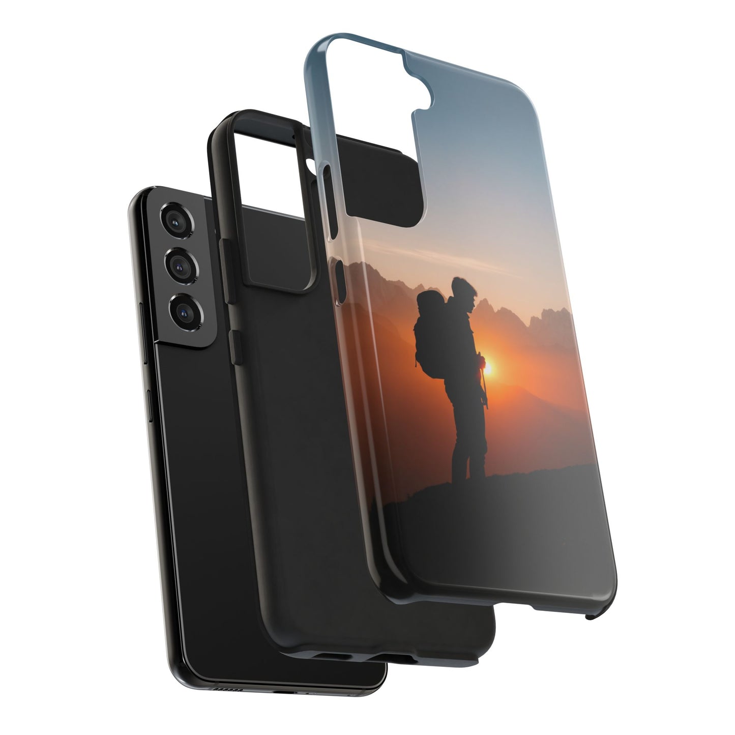 Explorer Adventure Sunset Mountain iPhone Case