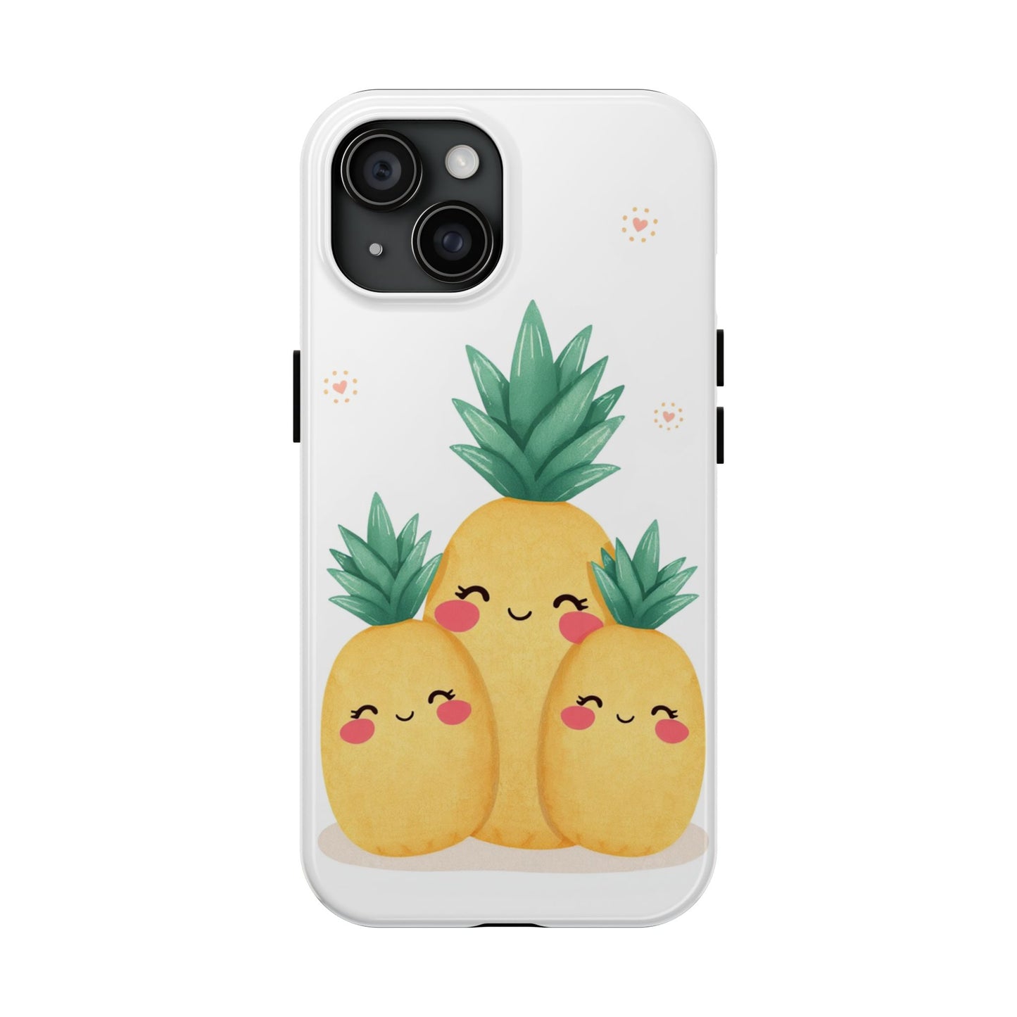 Cute Pineapple Tough Phone Cases | Fun Gift for Pineapple Lovers | Summer Vibes | Durable Phone Protection | Quirky Phone Accessory