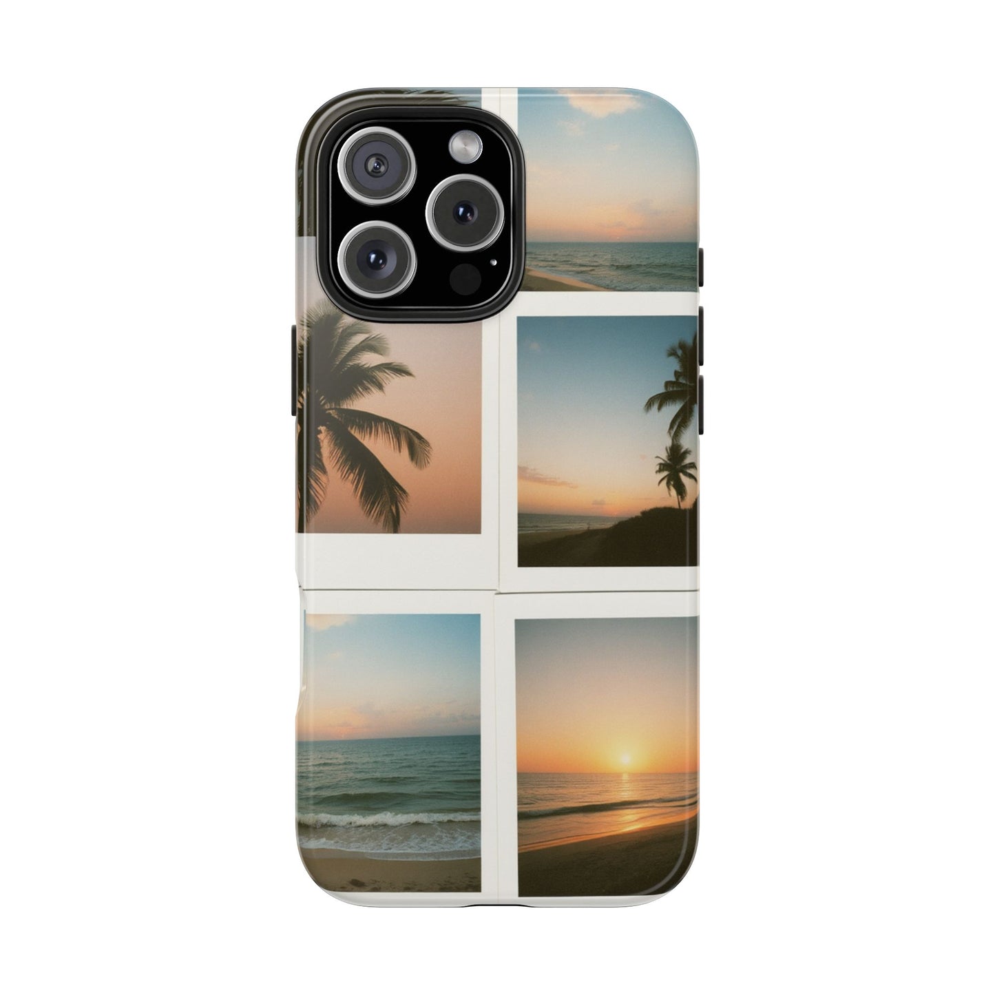 Tropical Sunset Tough Phone Case - Beach Vibes for Summer Adventures