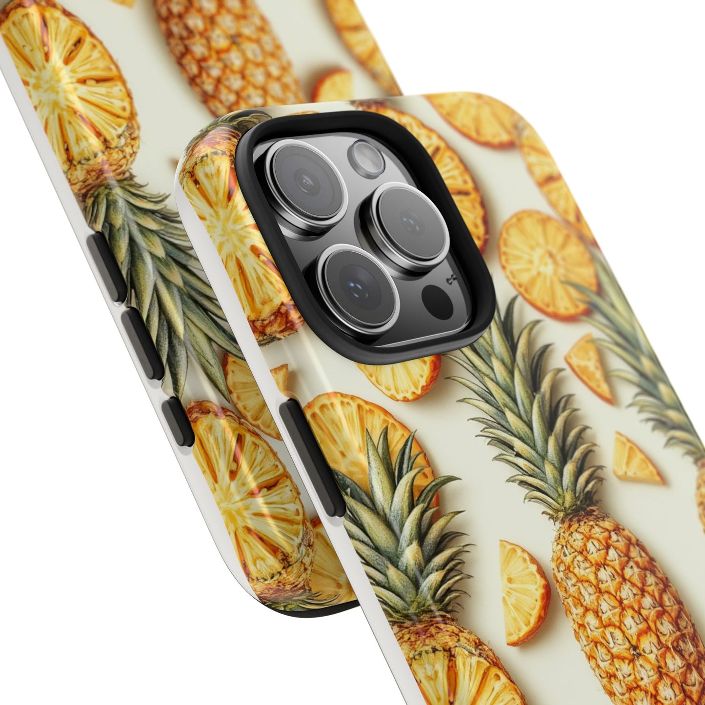 Tropical Pineapple Phone Case - Tough Phone Protector for Summer Vibes