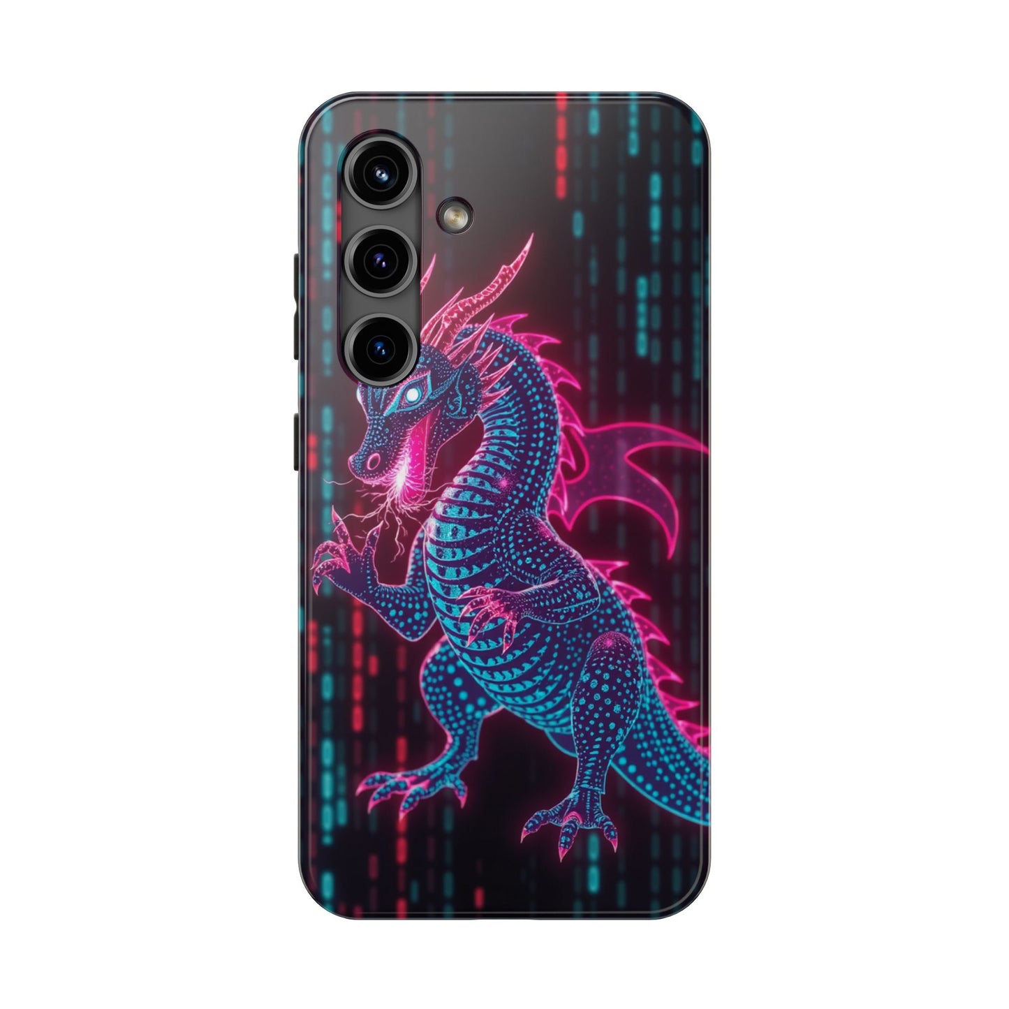 Electrifying Dragon Phone Case - Tough, Stylish Protection for Fantasy Lovers