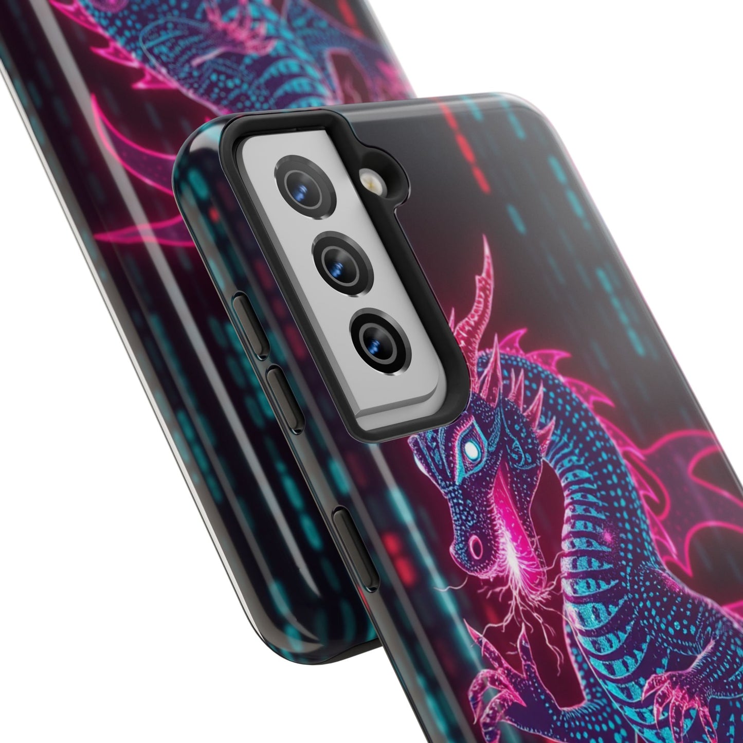 Electrifying Dragon Phone Case - Tough, Stylish Protection for Fantasy Lovers