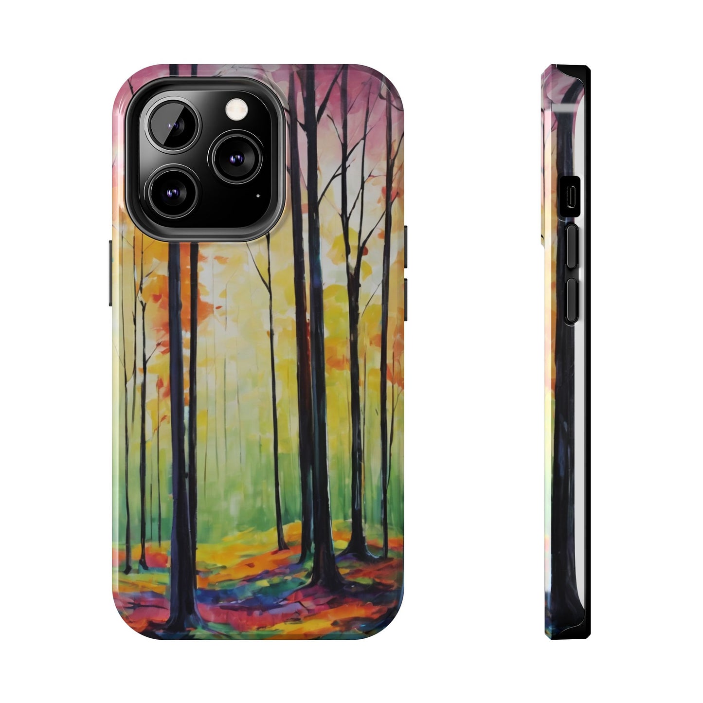 Nature-Inspired Tough Phone Case for Outdoor&Artists Enthusiasts - for iPhone