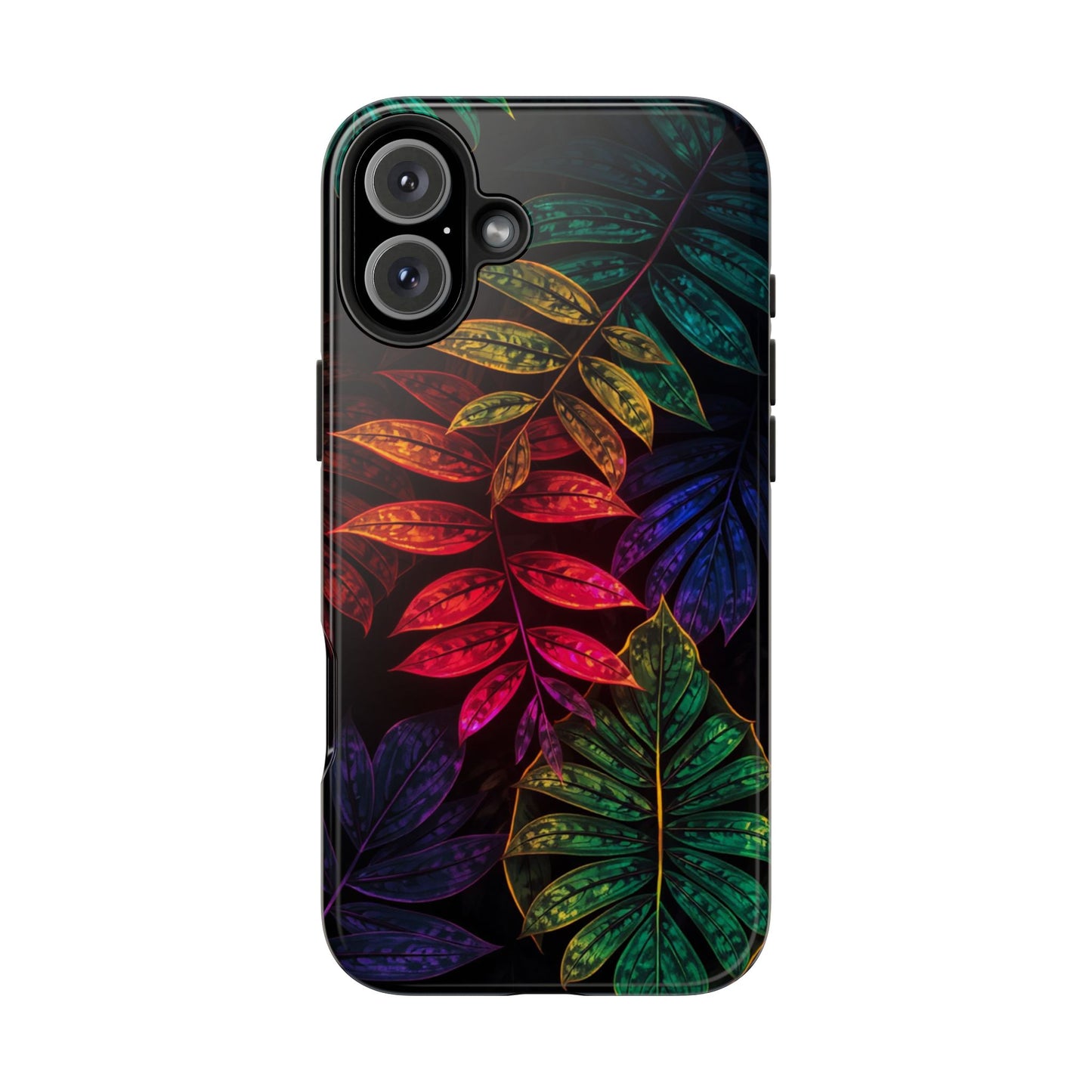 Vibrant Tropical Leaf Tough Phone Case