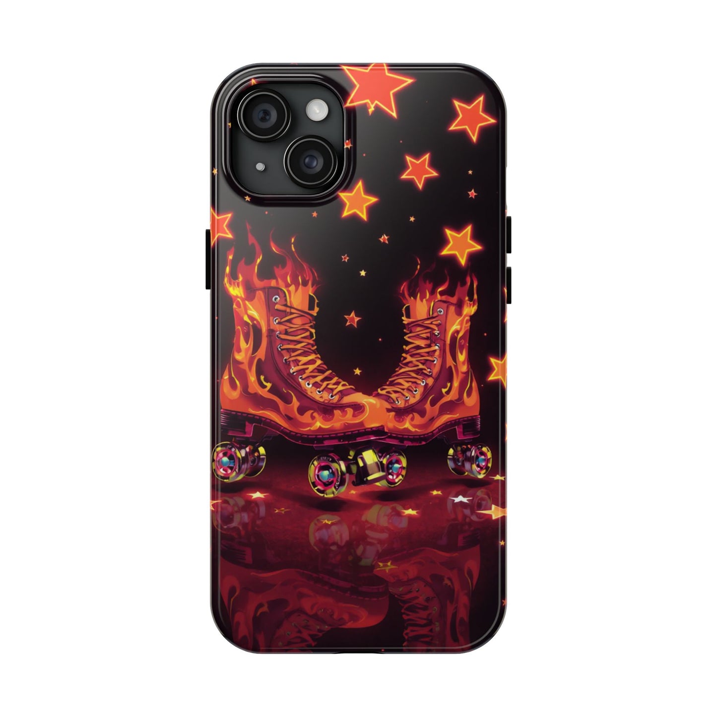 Retro Roller Skates Tough Phone Case - Stylish & Durable
