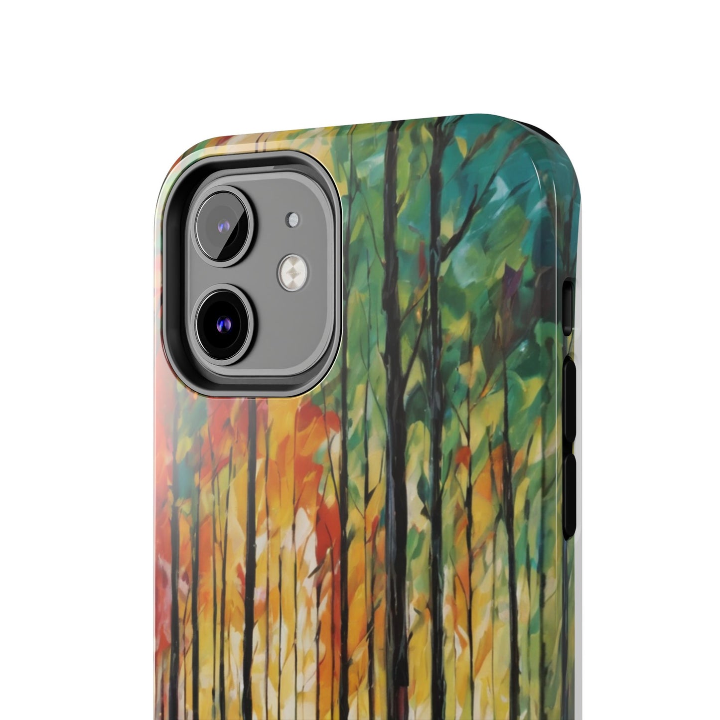 Autumn Forest Tough Phone Case - Colorful Nature Design - for iPhone