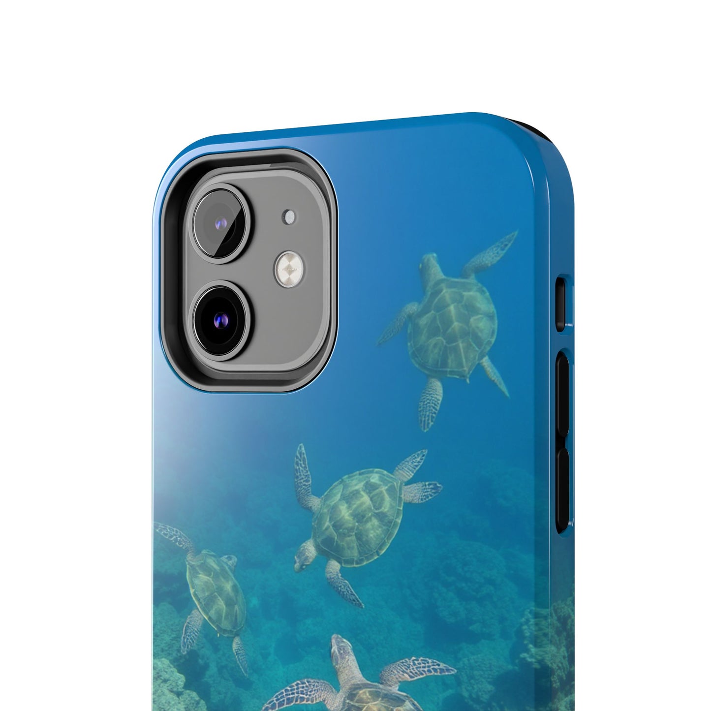 Ocean Turtle Tough Phone Cases - Durable Protection with Marine Art