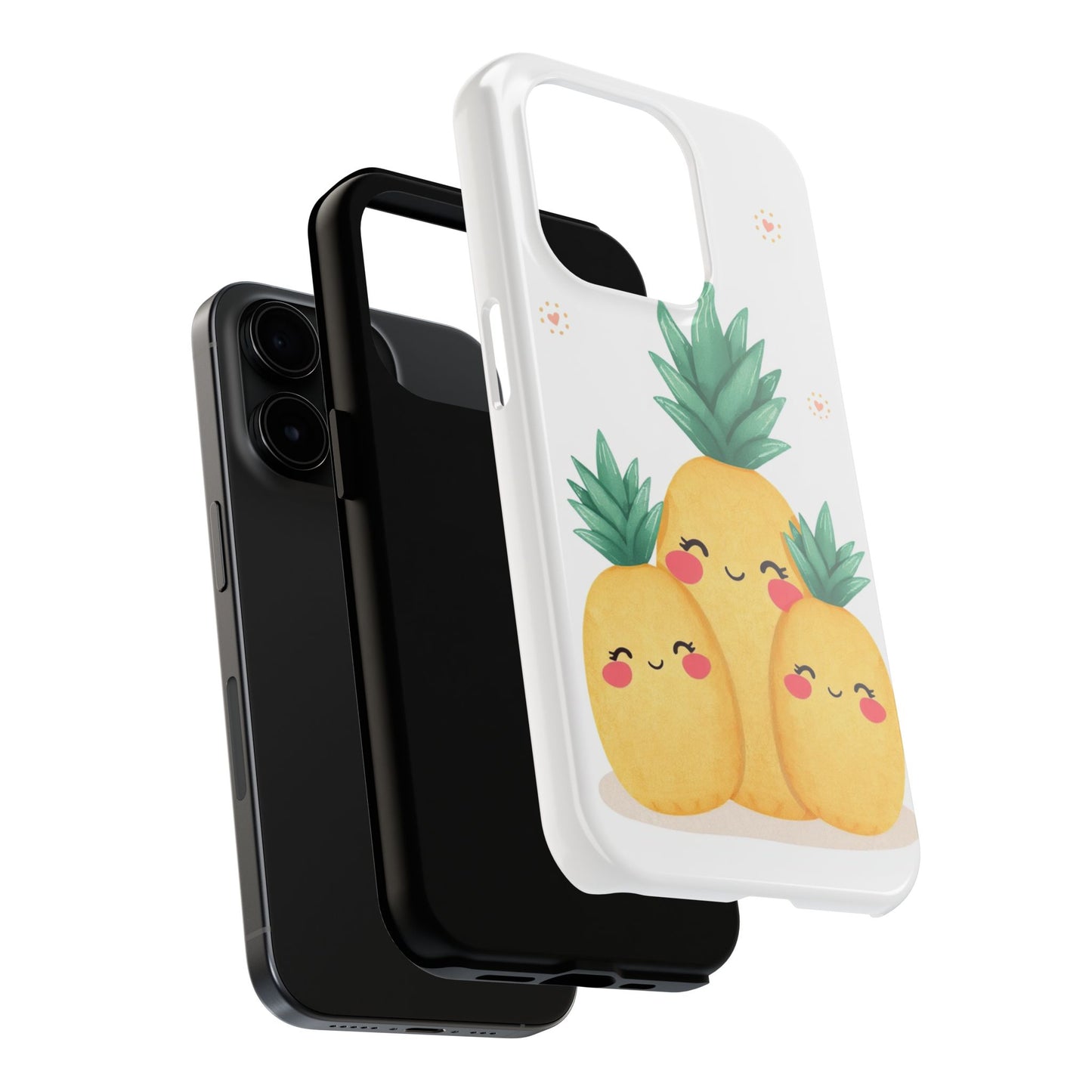 Cute Pineapple Tough Phone Cases | Fun Gift for Pineapple Lovers | Summer Vibes | Durable Phone Protection | Quirky Phone Accessory