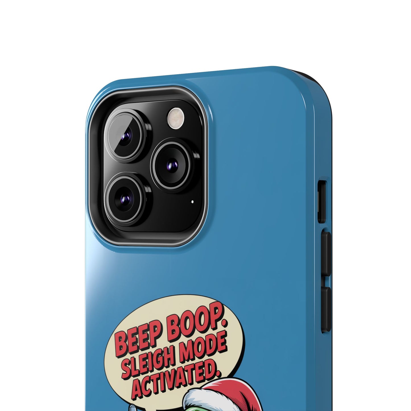 Funny Robot Holiday Phone Case - Beep Boop Sleigh Mode Activated