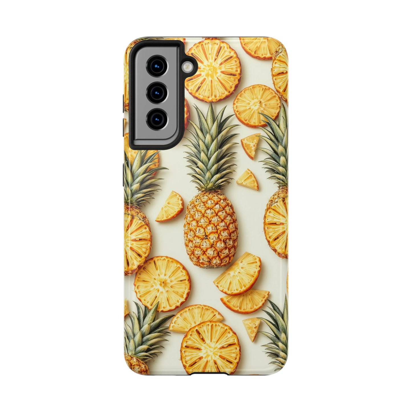 Tropical Pineapple Phone Case - Tough Phone Protector for Summer Vibes