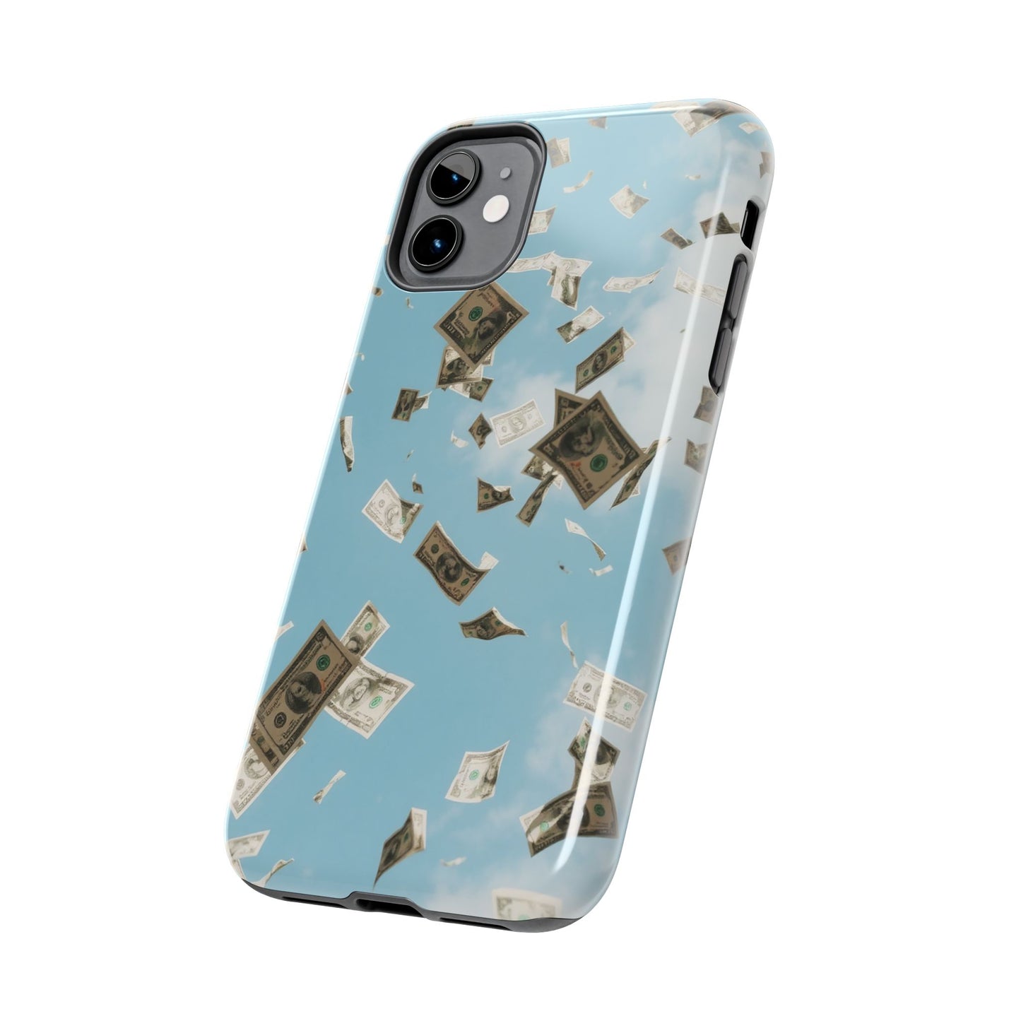 Cinematic Money Rain Phone Case | Tough & Stylish Accessory for Trendsetters, Gift for Birthdays, Graduations, and Celebrations
