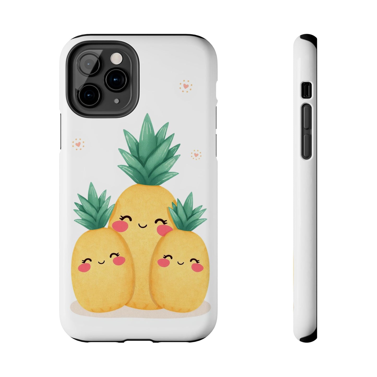Cute Pineapple Tough Phone Cases | Fun Gift for Pineapple Lovers | Summer Vibes | Durable Phone Protection | Quirky Phone Accessory