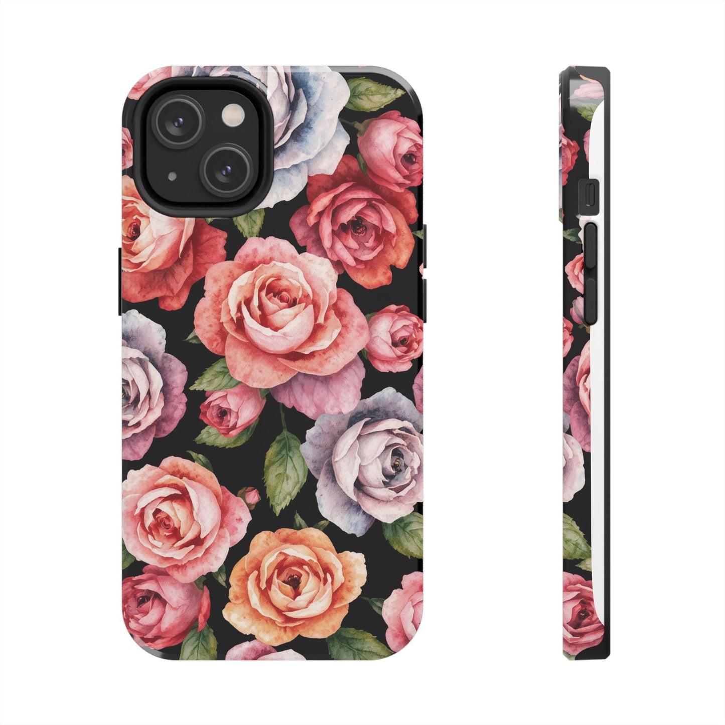 Elegant Floral Tough Phone Case - Perfect for Nature Lovers - for iPhone