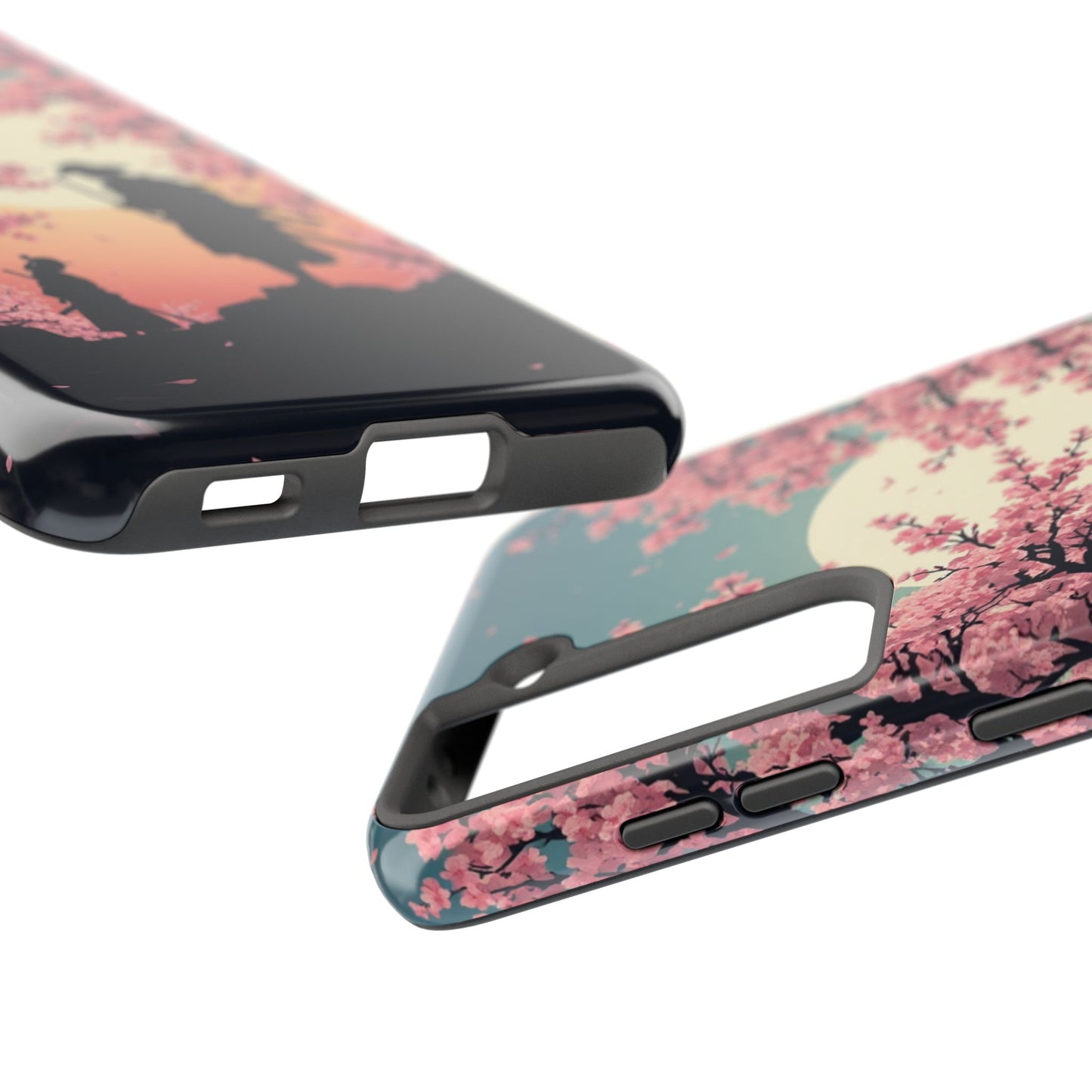 Cherry Blossom Samurai Tough Phone Case