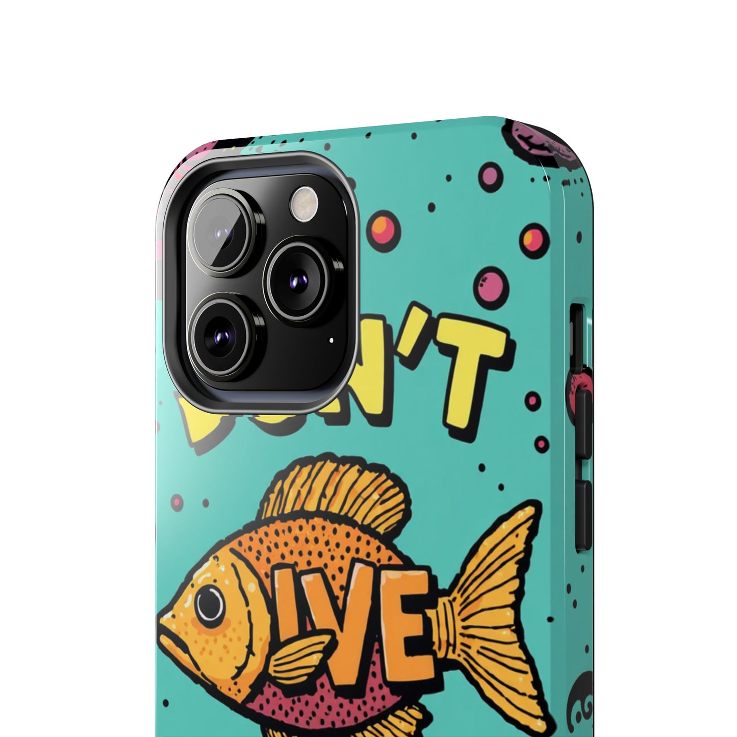 Catchy Fish-Themed Tough Phone Cases, Unique Gift for Fish Lovers, Durable Protection for Phones, Fun Aquatic Design, Ideal for Holidays