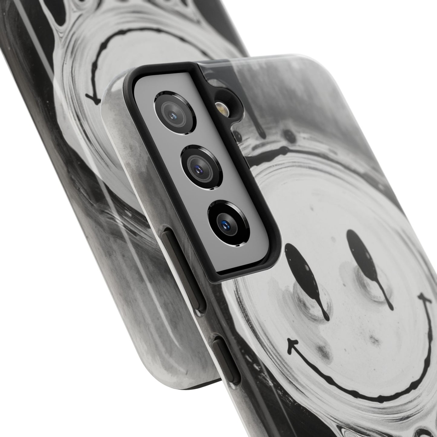 Dripping Smiley Tough Phone Case - Stylish & Durable Protection