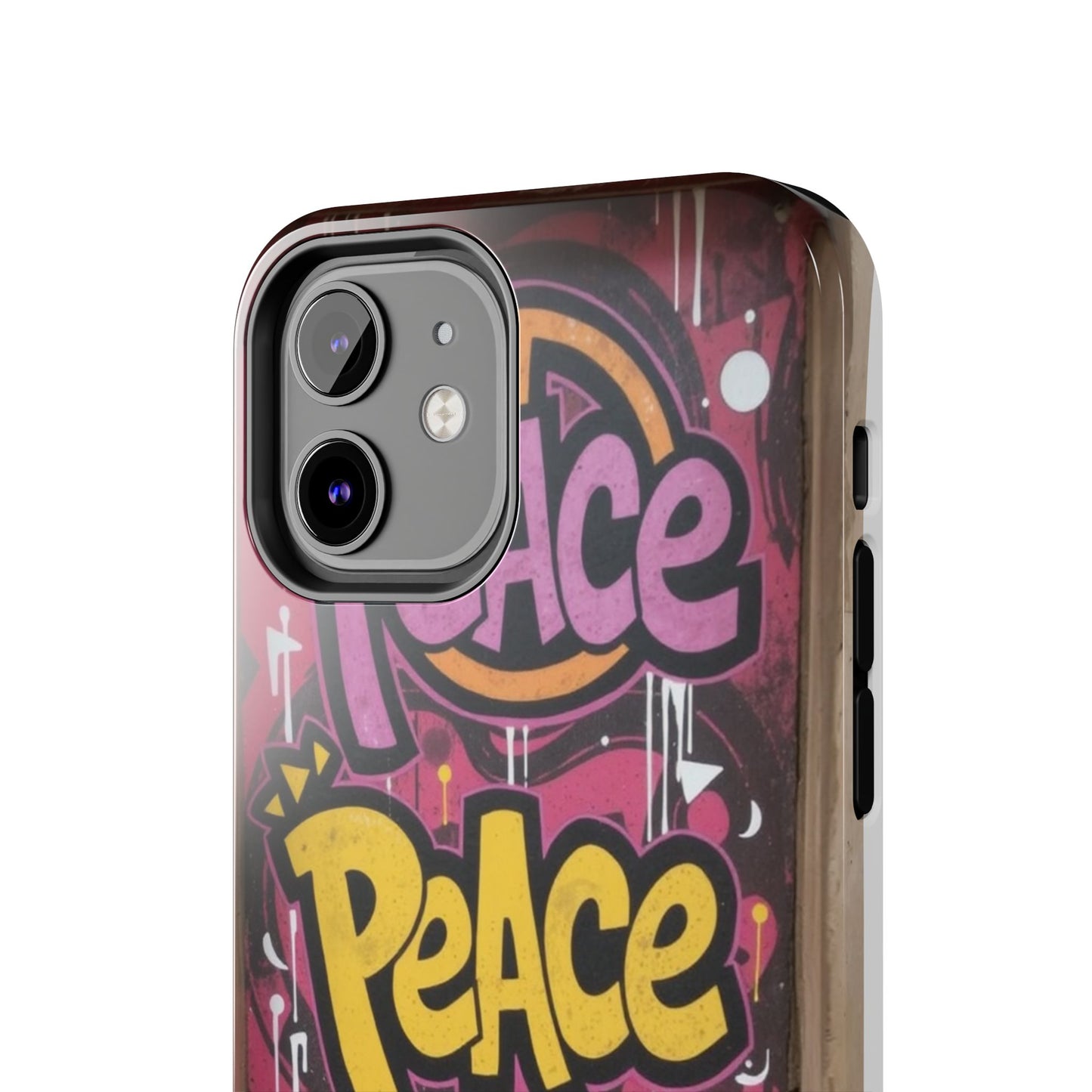 Colorful Peace Joy Tough Phone Case