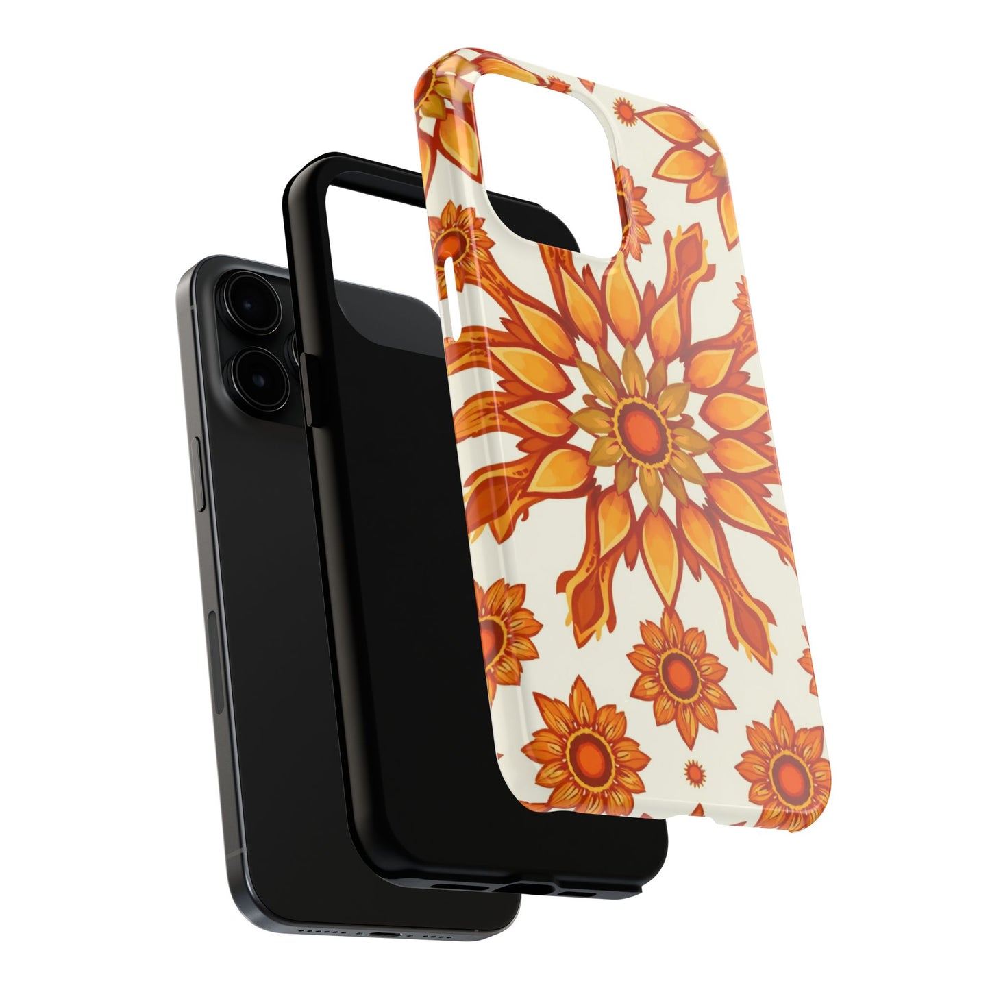 Sun Flower Soul Vibrant Floral Tough Phone Case | Durable & Stylish Protection - for iPhone