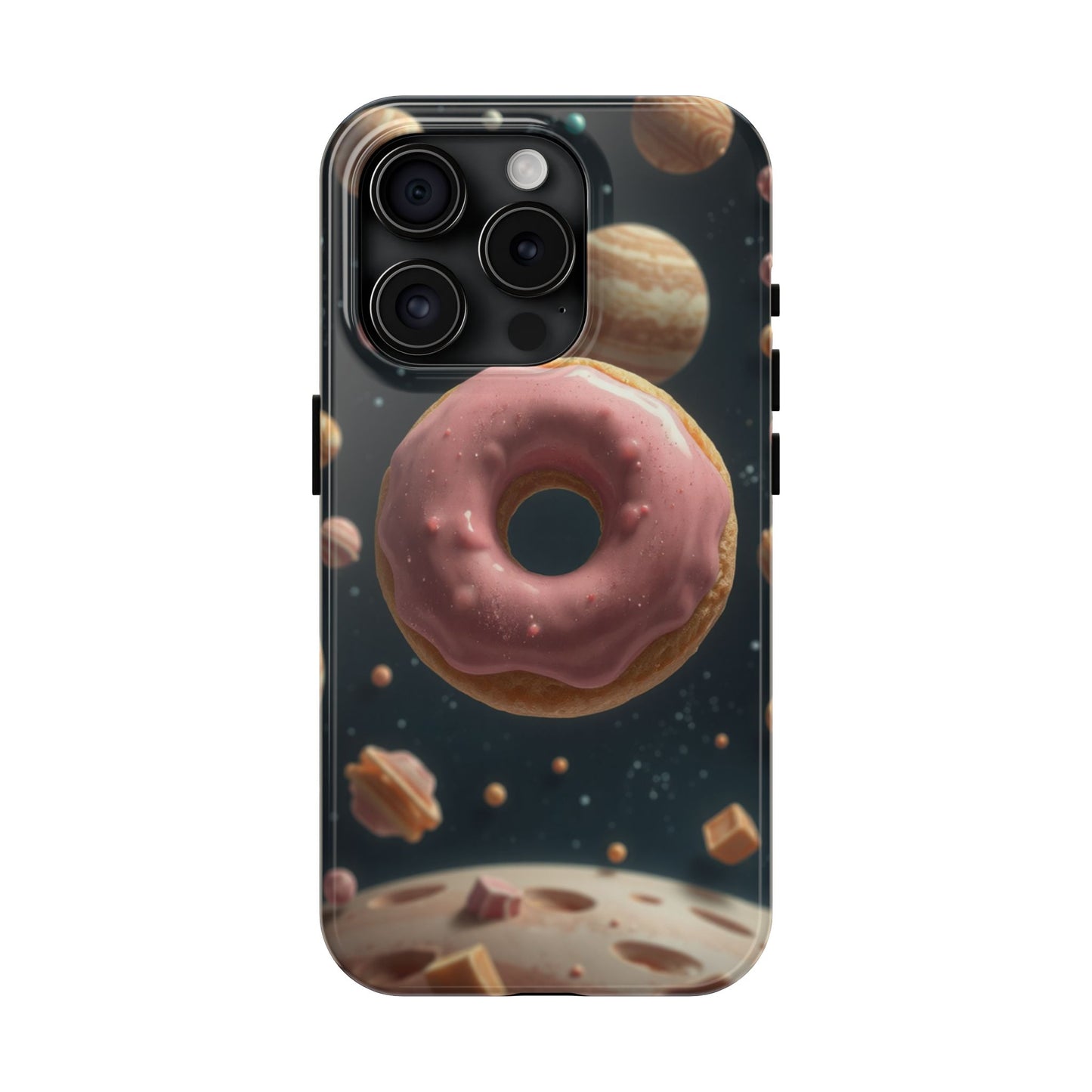 Galaxy Donut Tough Phone Case - Durable & Stylish Protective Cover