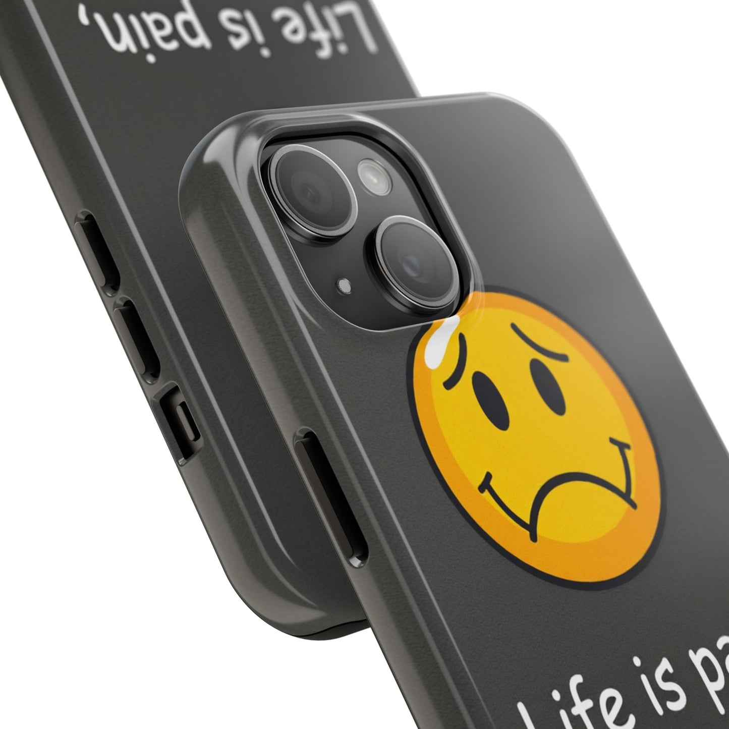 Life is Pain Tough Phone Case - Trendy Design for Smartphone Protection