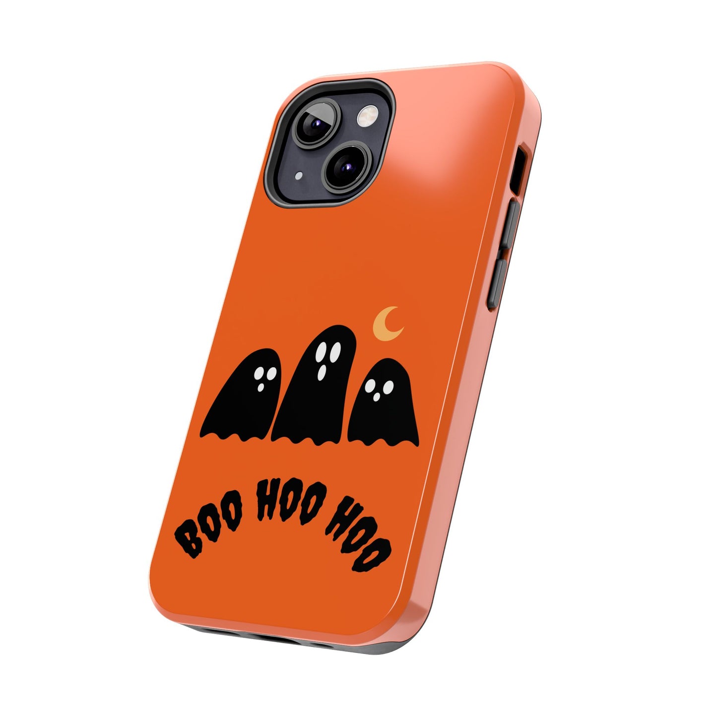 Halloween Ghost Phone Case - Boo Hoo Hoo Design - for iPhone