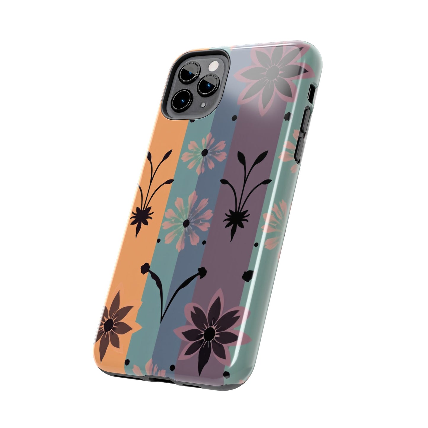 Boho Floral Tough Phone Cases - Durable & Stylish Protection - for iPhone