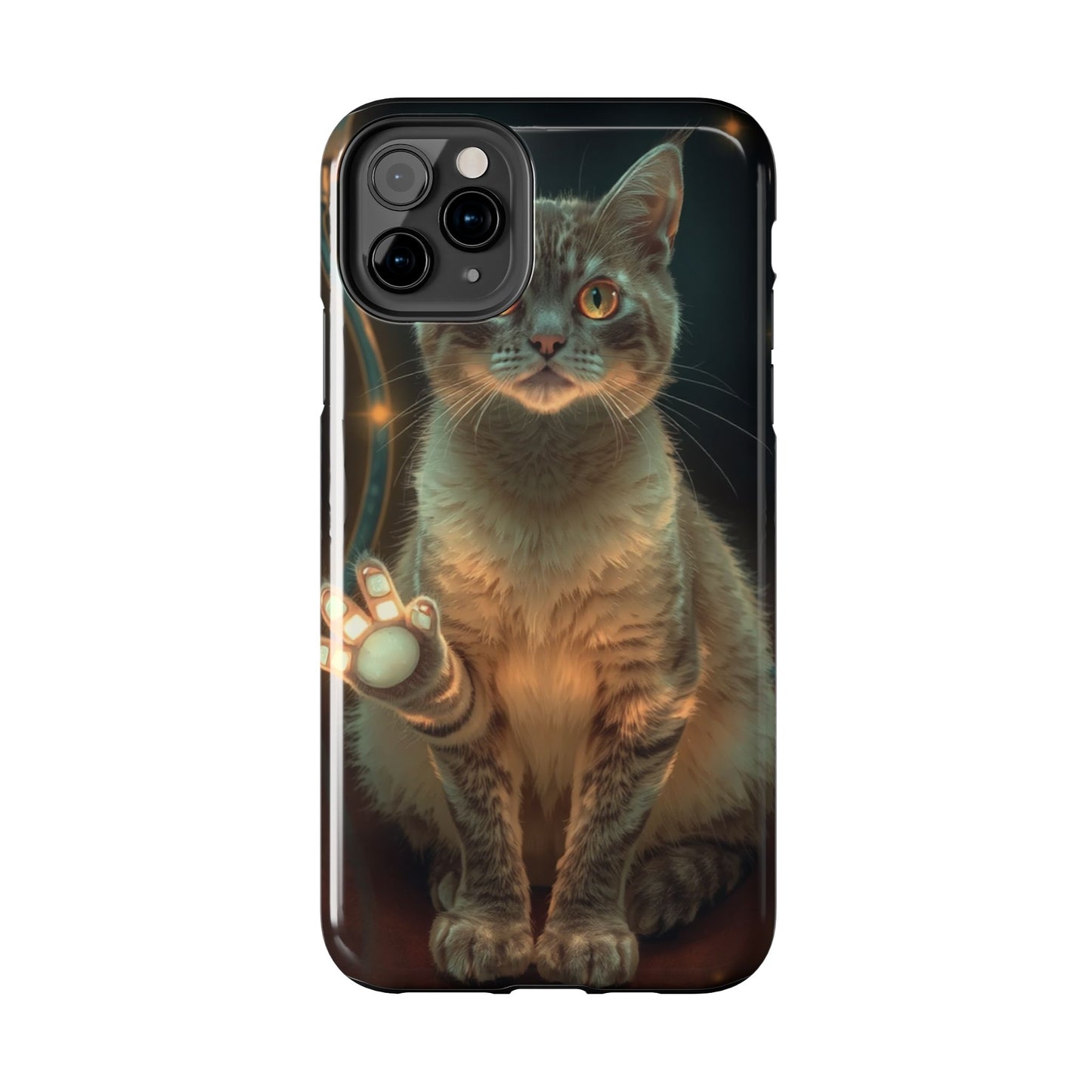 Whimsical Cat Phone Case | Tough Phone Cases for Cat Lovers, Pet Accessories, Gift for Cat Owners, Cute Phone Cover, Personalized Tech