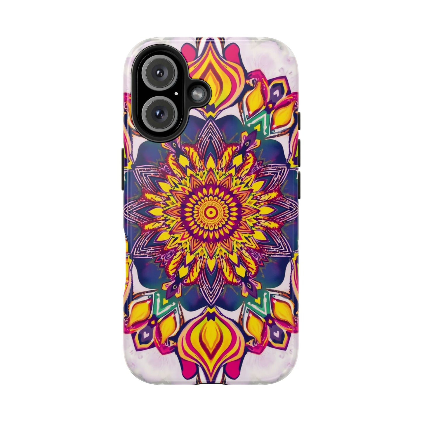 Vibrant Mandala Tough Phone Case - Boho Style Protection - for iPhone