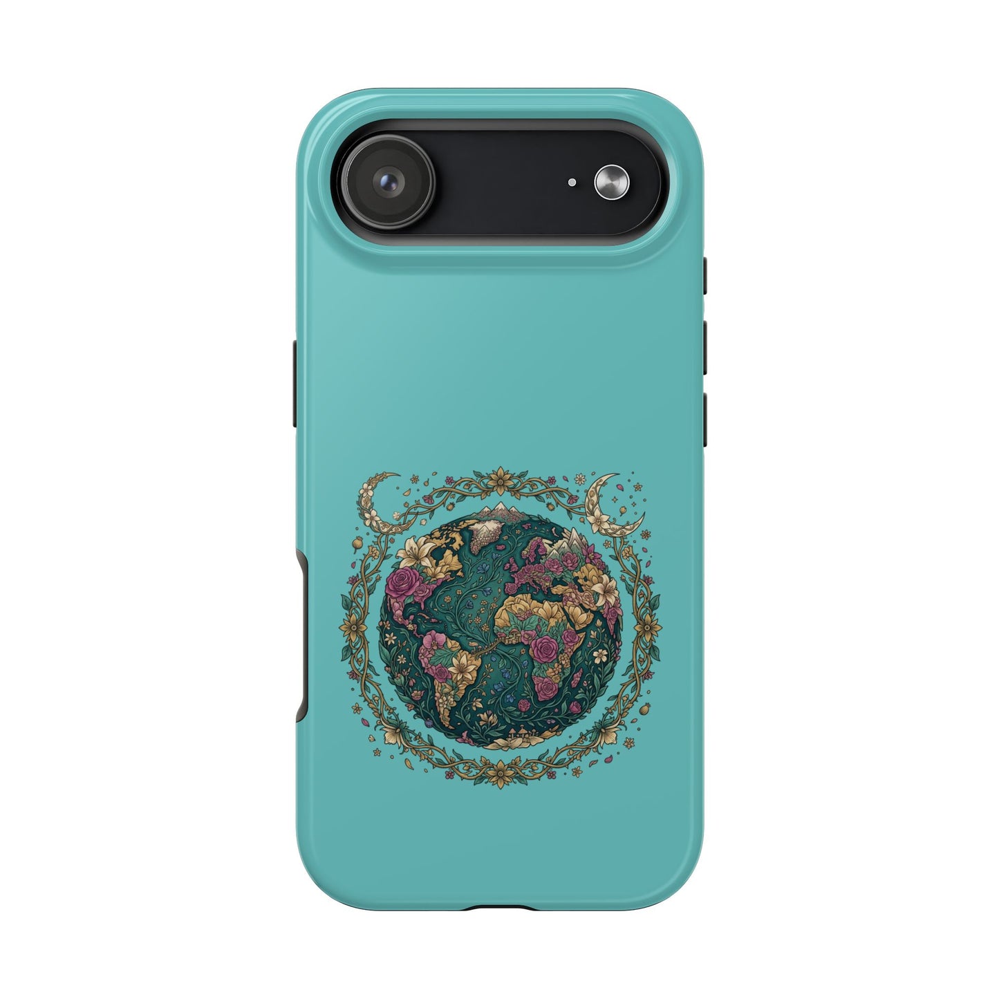 Mystical Floral Planet Phone Case — Tough Protective Phone Case