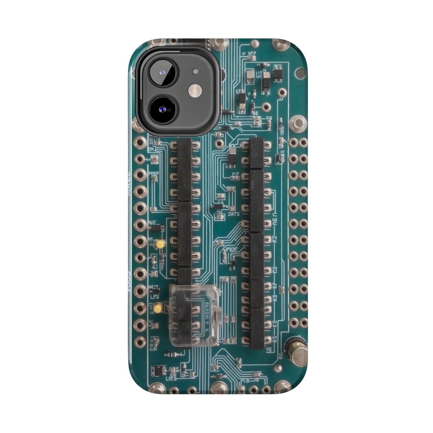 Old Circuits Design Tough Phone Case - for iPhone
