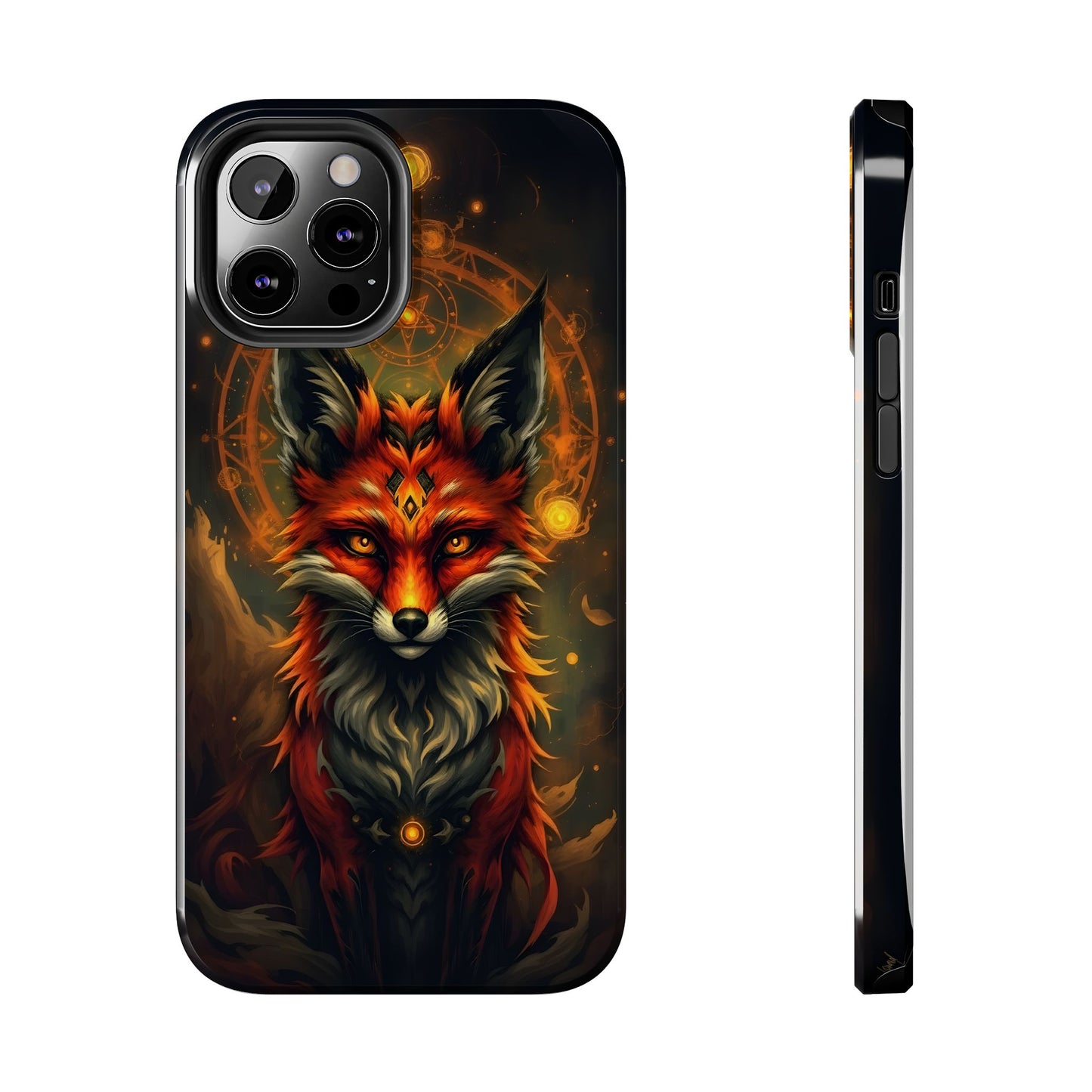 Mystical Fox Tough Phone Case - Durable Protection with Enchanting Design - for iPhone