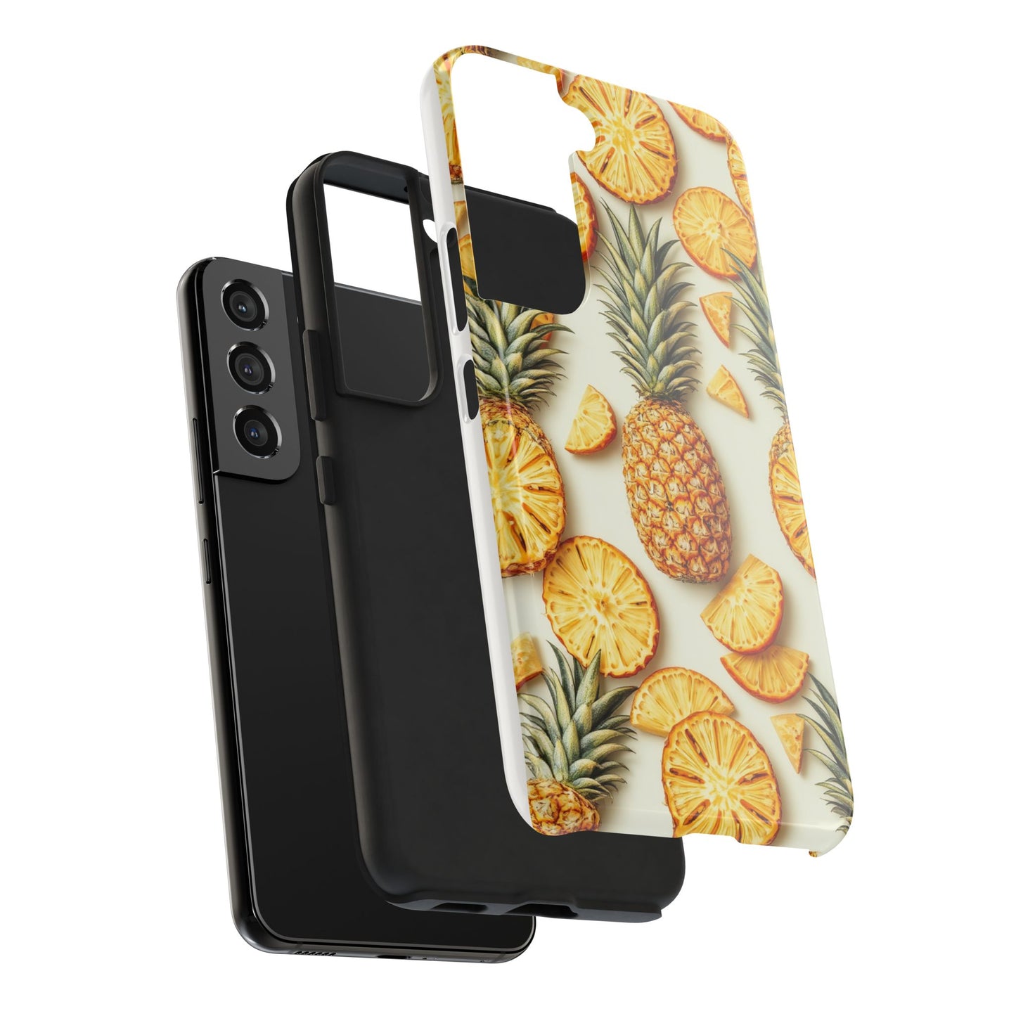 Tropical Pineapple Phone Case - Tough Phone Protector for Summer Vibes