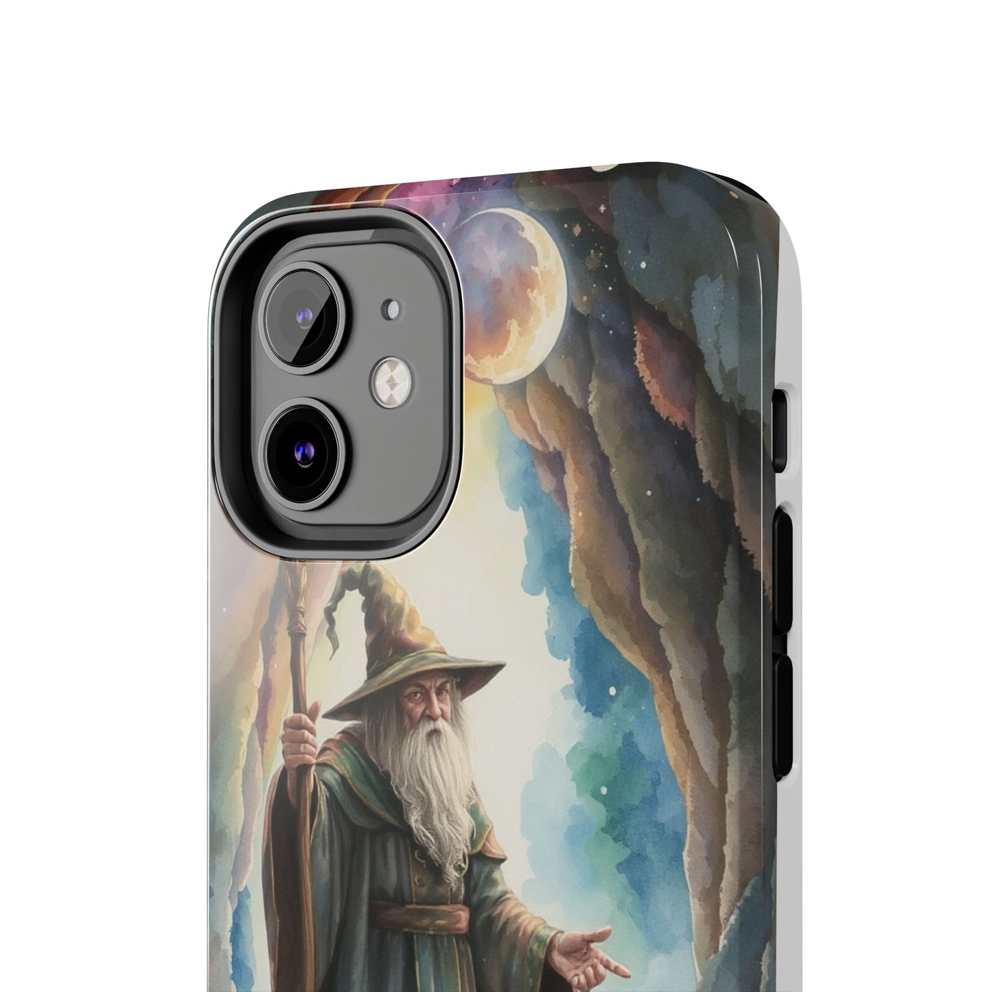 Magical Wizard Phone Case - Tough, Durable Phone Cover for Fantasy Lovers, Geek Gift, Unique Design, Celestial Phone Accessory