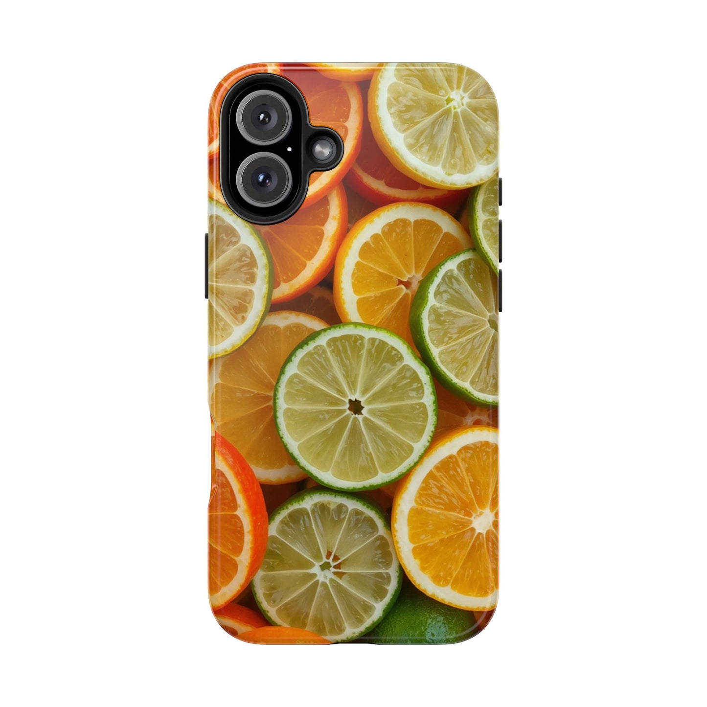 Citrus Slice Tough Phone Case – Vibrant Fruit Design for Summer Fun