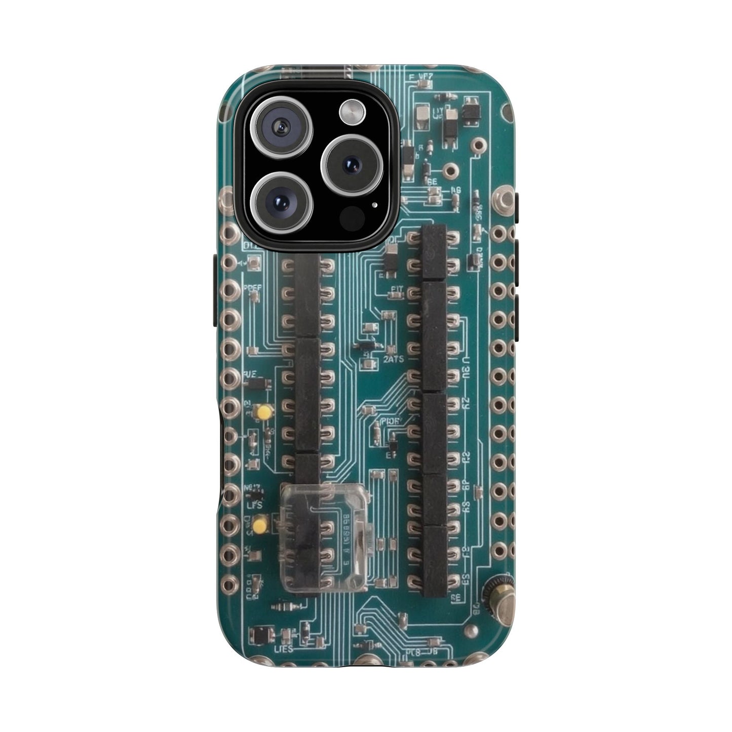 Old Circuits Design Tough Phone Case - for iPhone