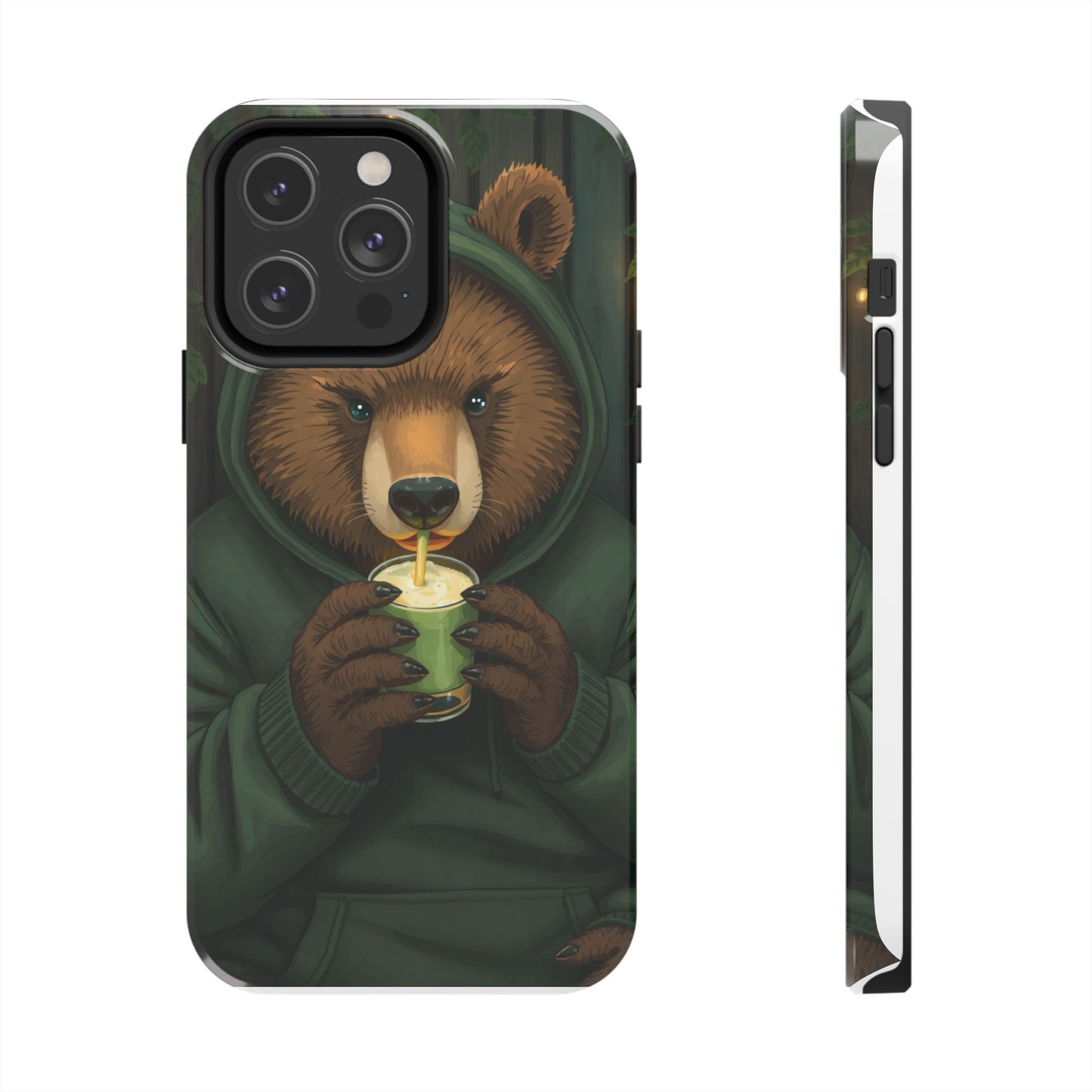 Cute Bear Phone Case – Tough and Stylish Protection for Animal Lovers
