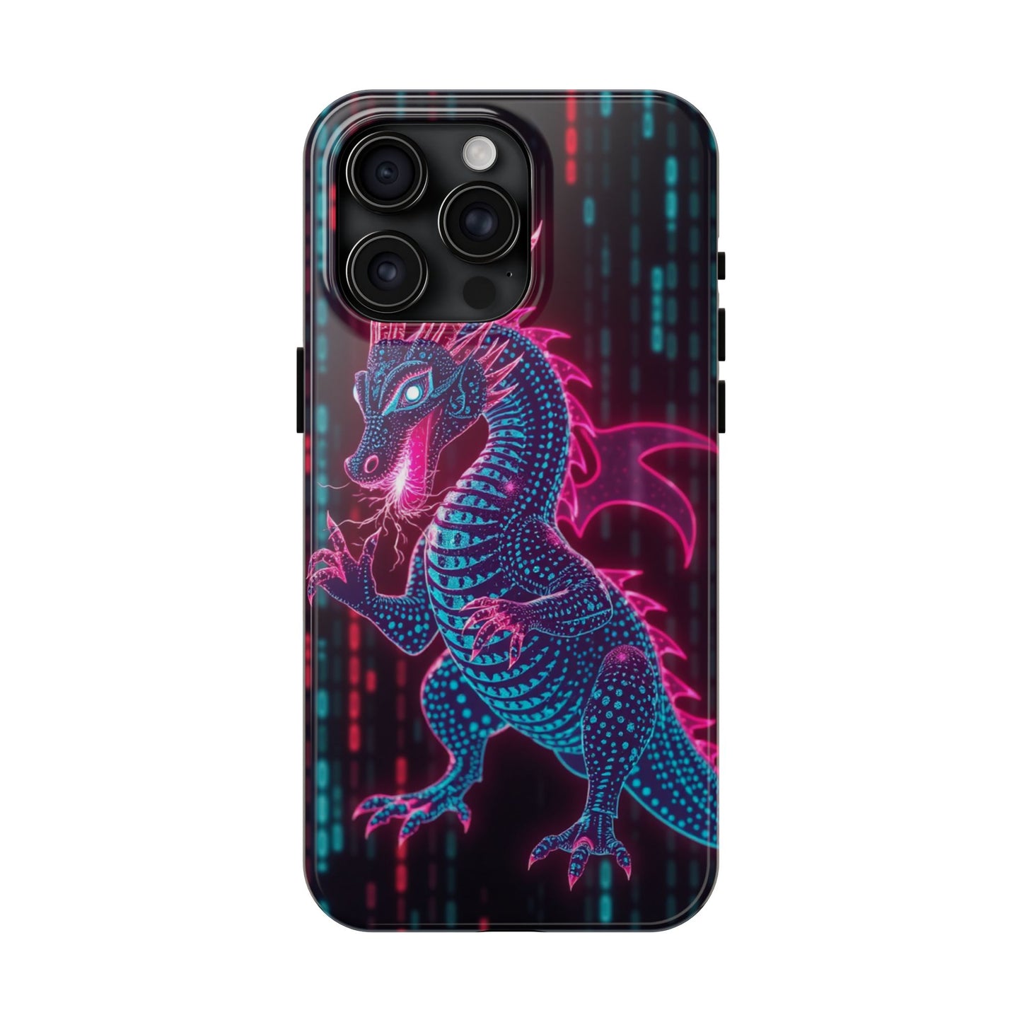 Electrifying Dragon Phone Case - Tough, Stylish Protection for Fantasy Lovers