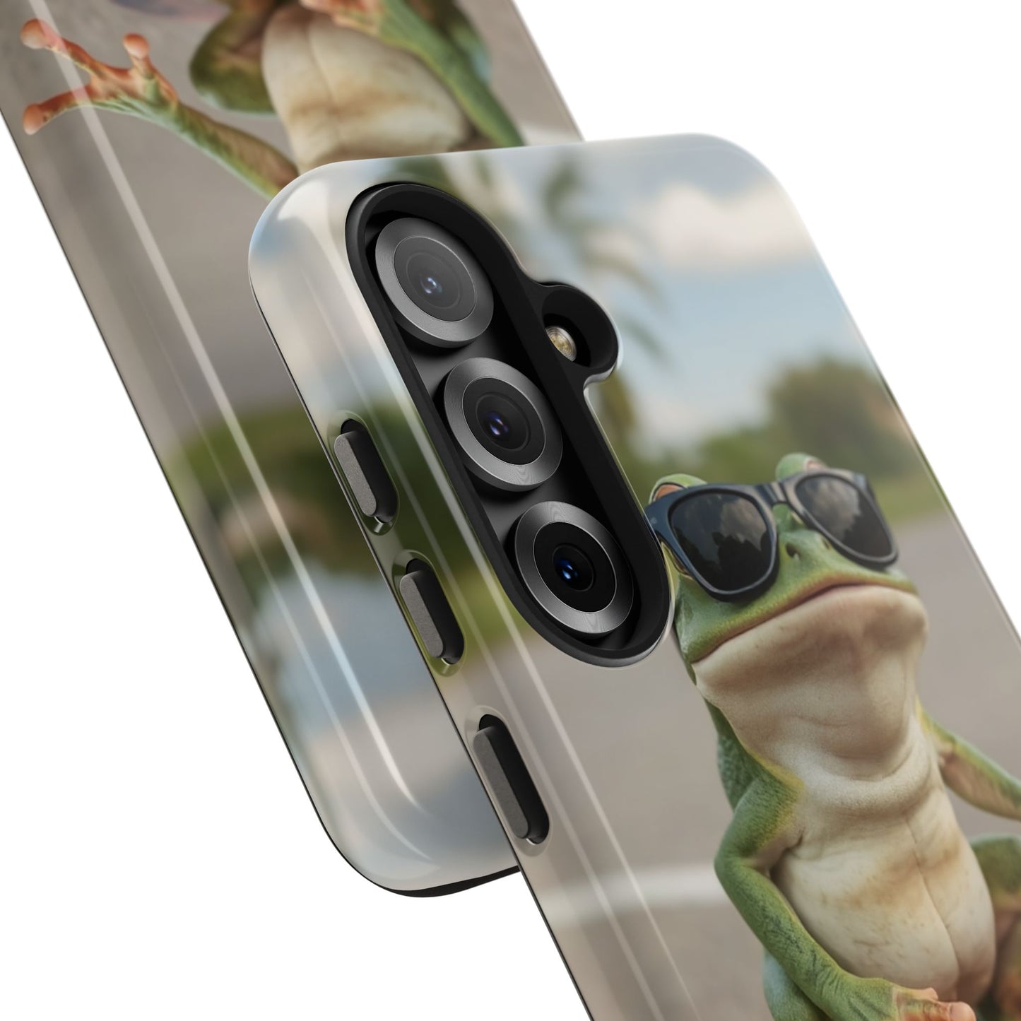 Cool Frog Skateboard Phone Case - Tough and Stylish Protection