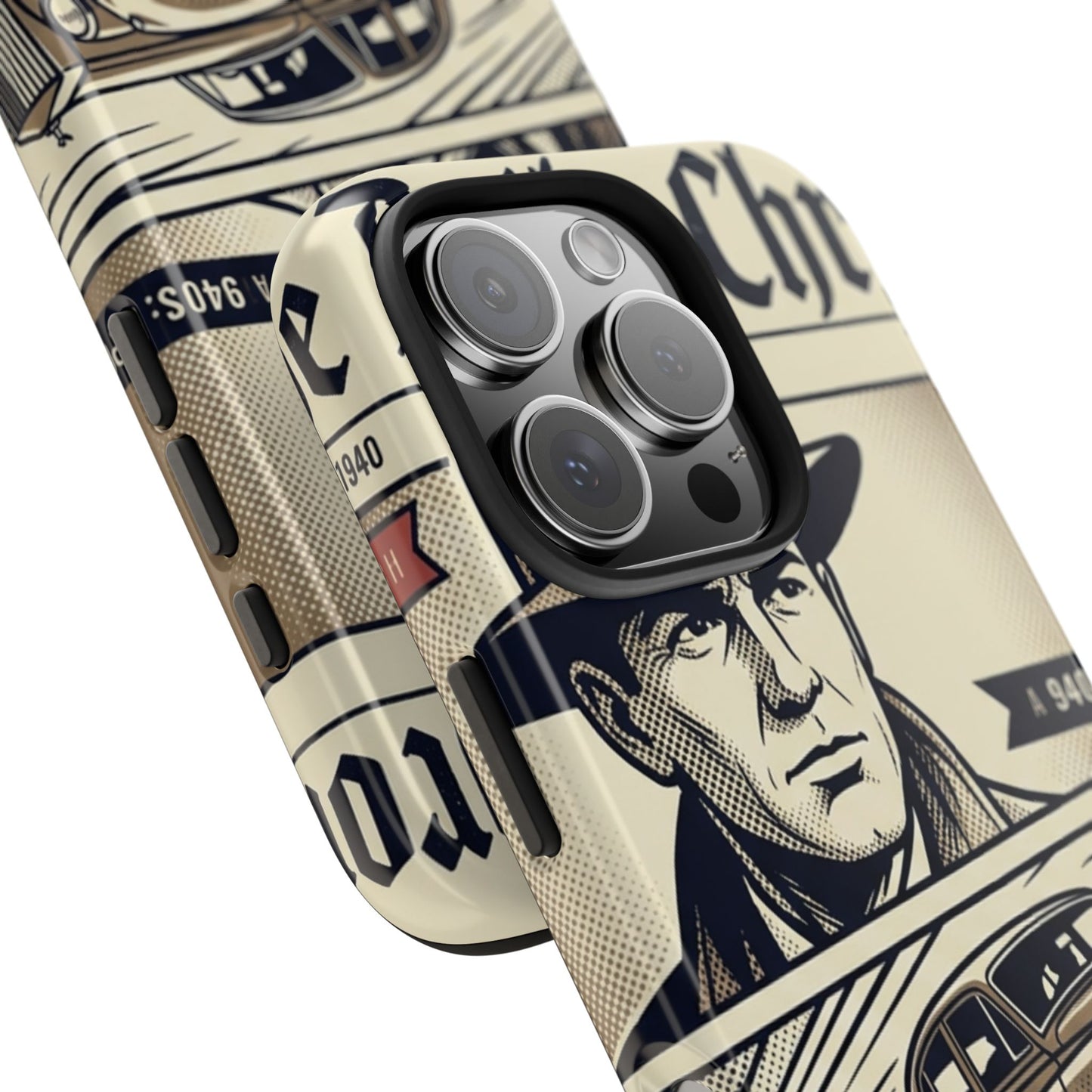 Old Newspaper Tough Phone Case
