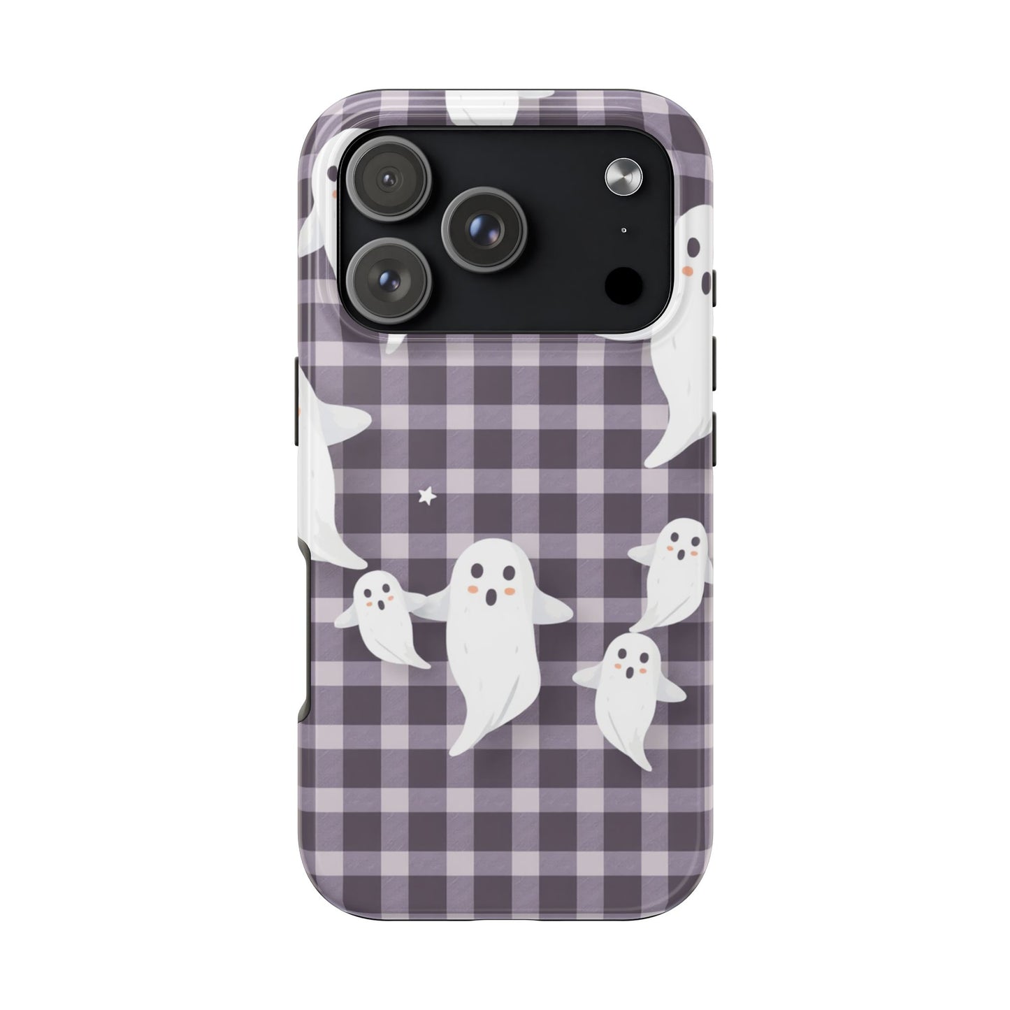 Cute Ghosts Tough Phone Case - Whimsical Halloween Design for Spooky Vibes