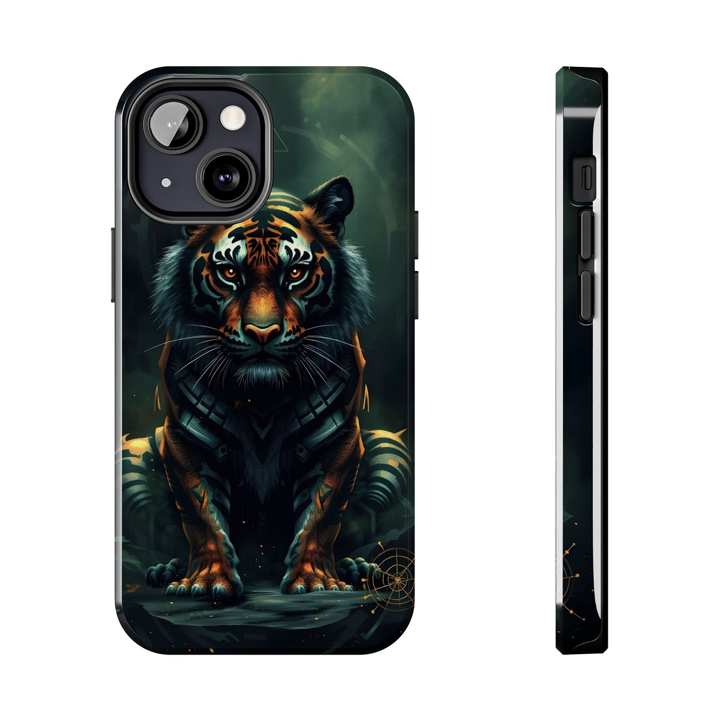 Fierce Mystical Tiger Tough Phone Case | Durable Protection for Nature Lovers - for iPhone