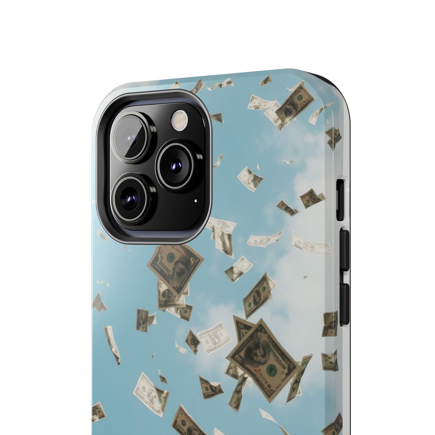 Cinematic Money Rain Phone Case | Tough & Stylish Accessory for Trendsetters, Gift for Birthdays, Graduations, and Celebrations